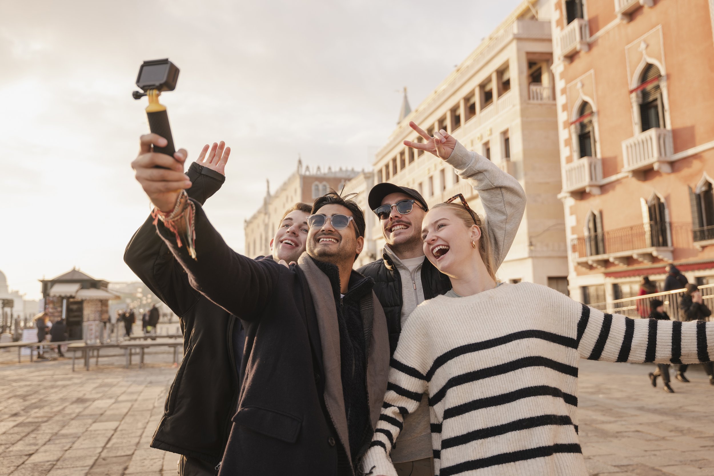 contiki travel group venice selfie commercial lifestyle photographer london