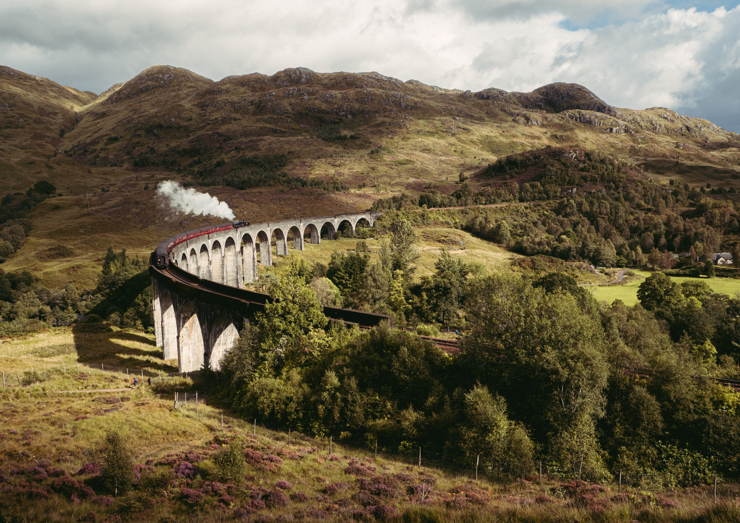 glenfinnan viaduct scottish highlands landscape lifestyle photographer london