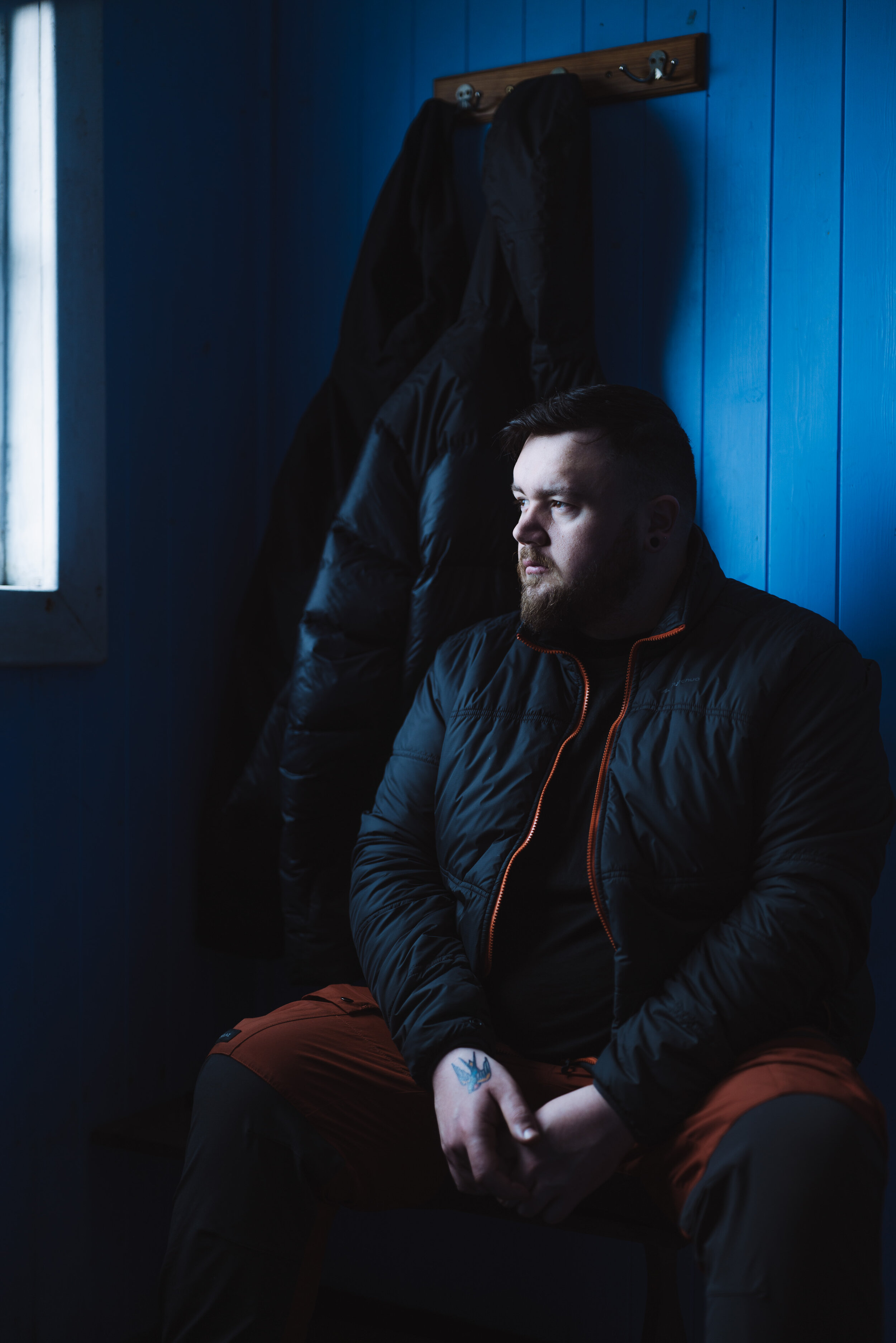 outdoor portrait mountain bothy adventure lifestyle photographer london