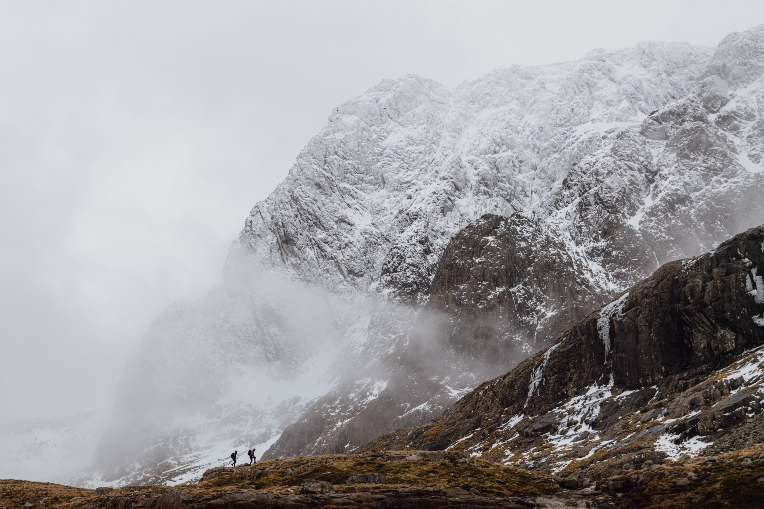winter hillwalk snowscape outdoor brand commercial lifestyle photographer london