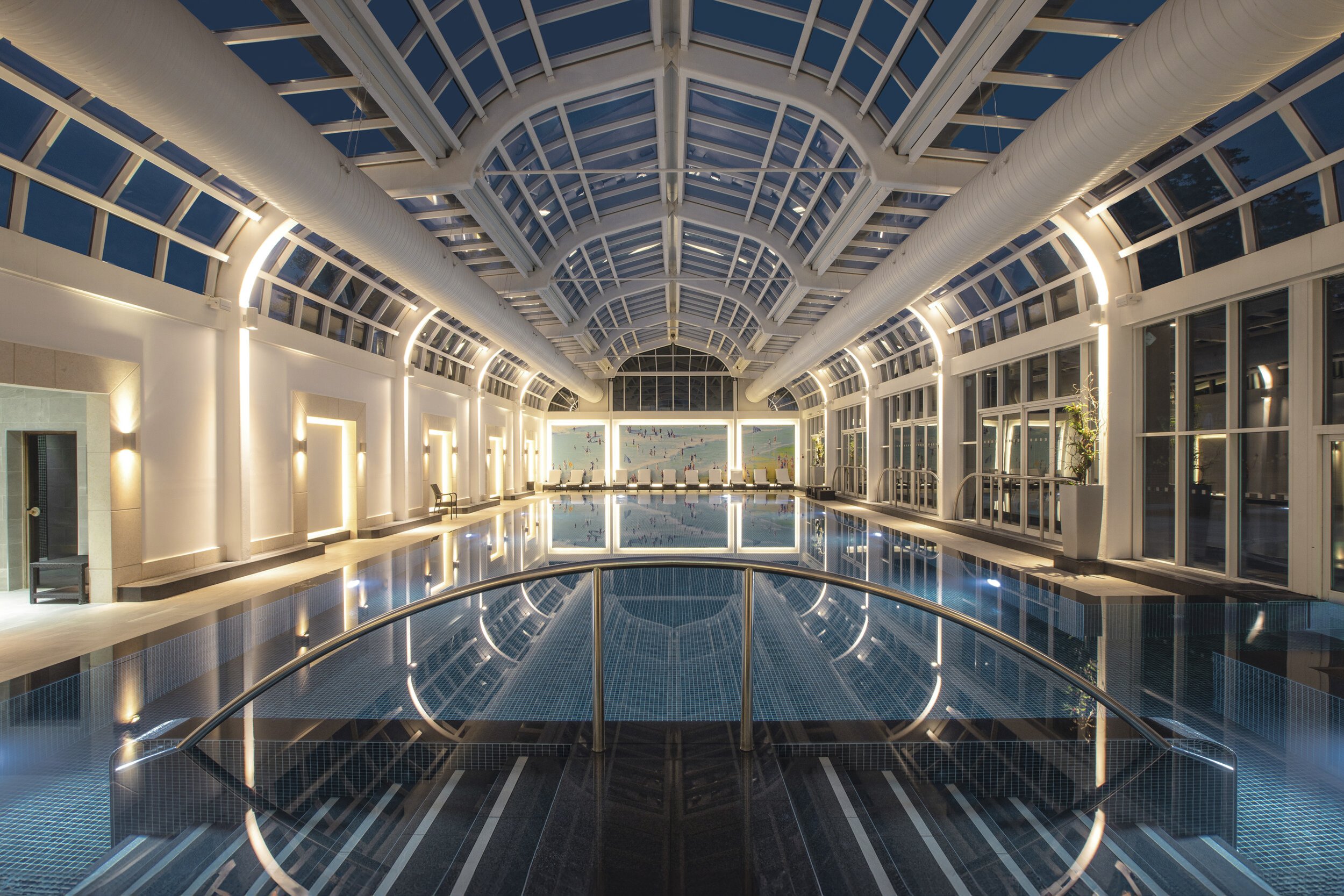 Four Seasons Hampshire pool interior hotel photographer London