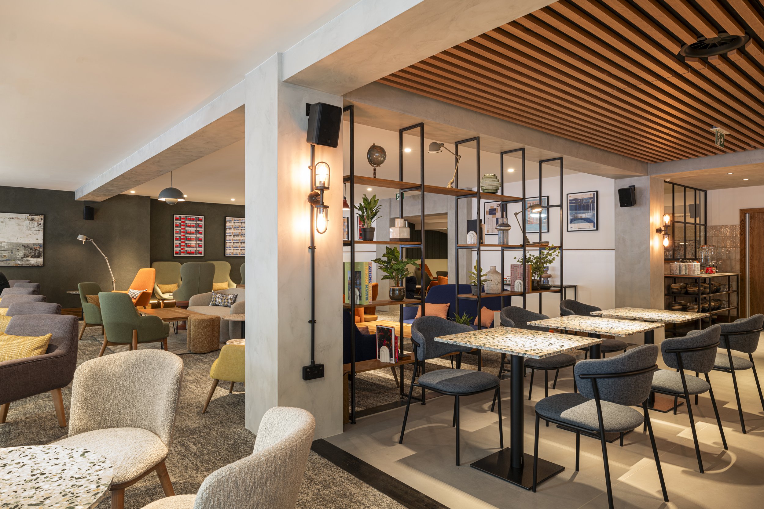 No.1 Lounges airport bar interior photographer London