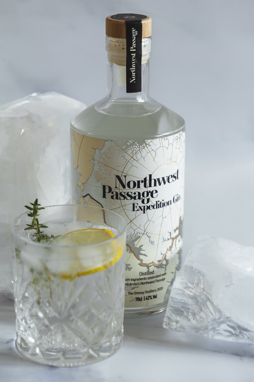 Northwest Passage Gin product photographer London