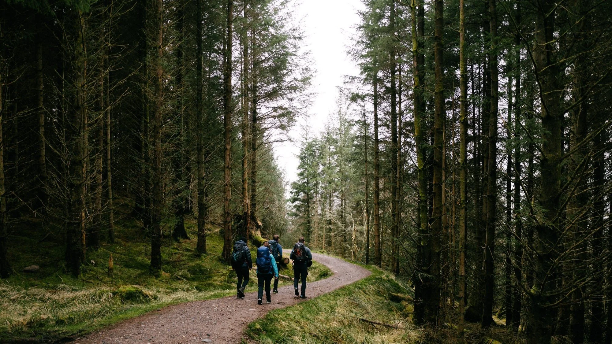 Blacks RAB outdoor brand winter hillwalking Nevis Range campaign