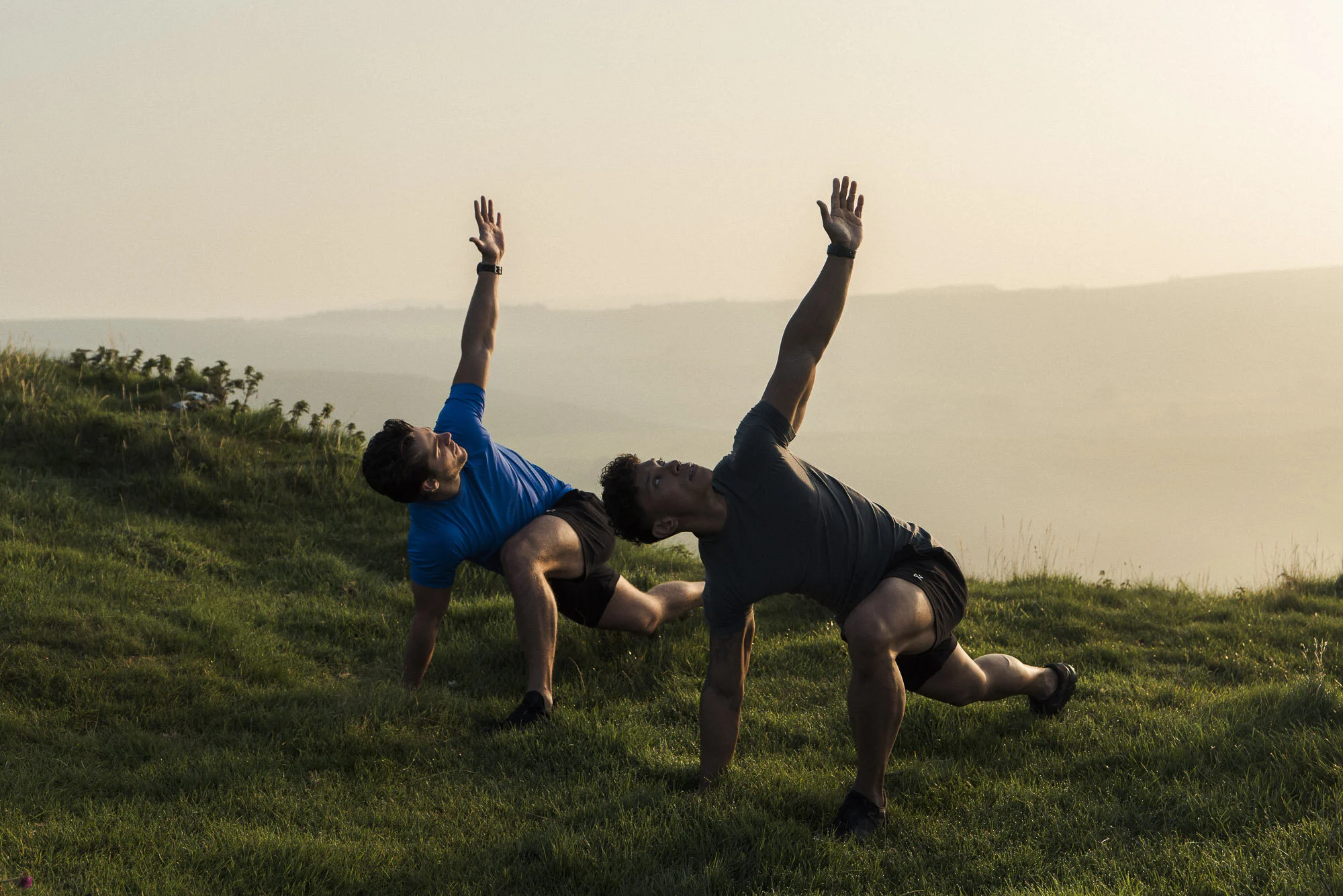 Colter and Roe sustainable activewear sunrise Peak District photography