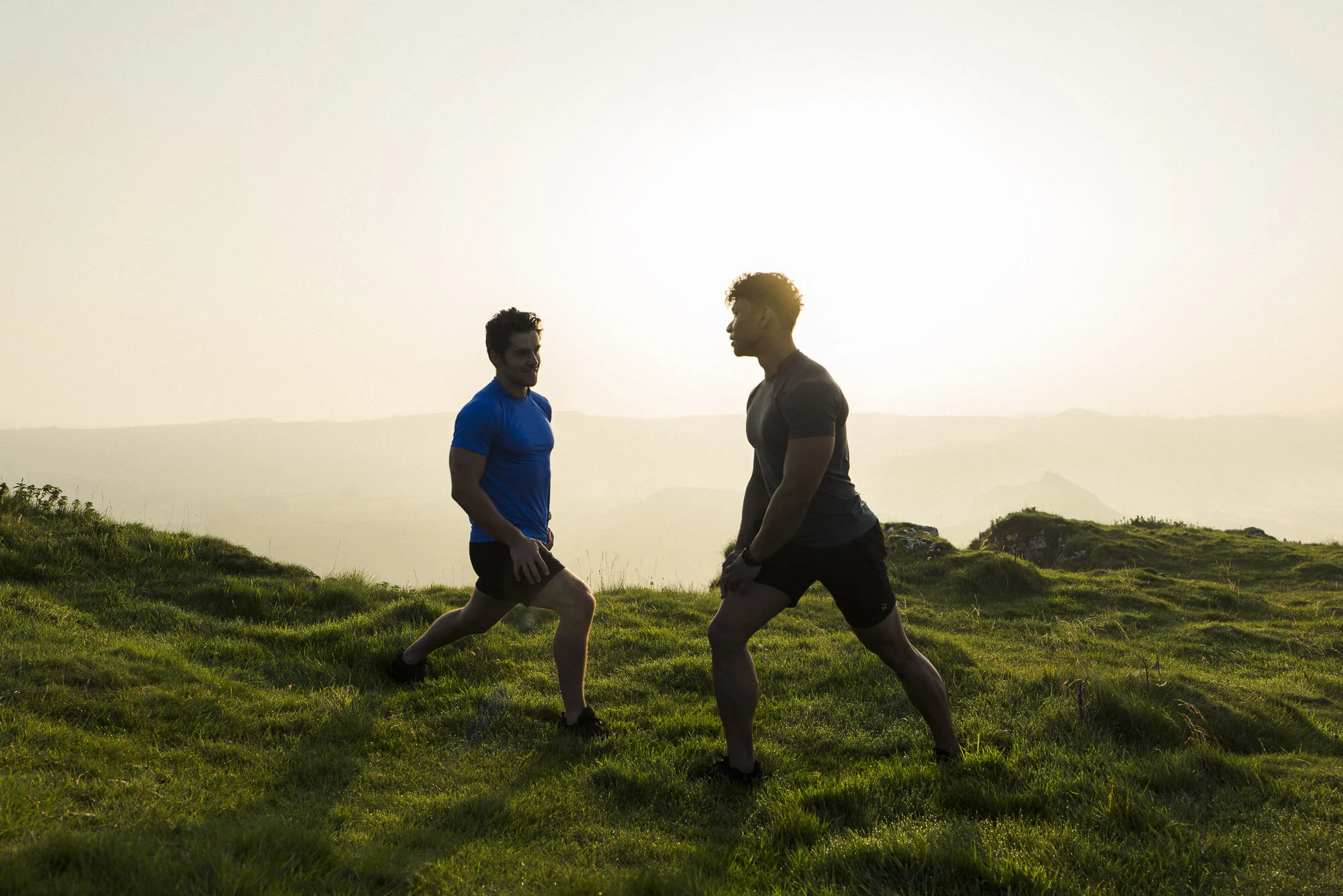 Colter and Roe activewear sunrise outdoor commercial lifestyle photography