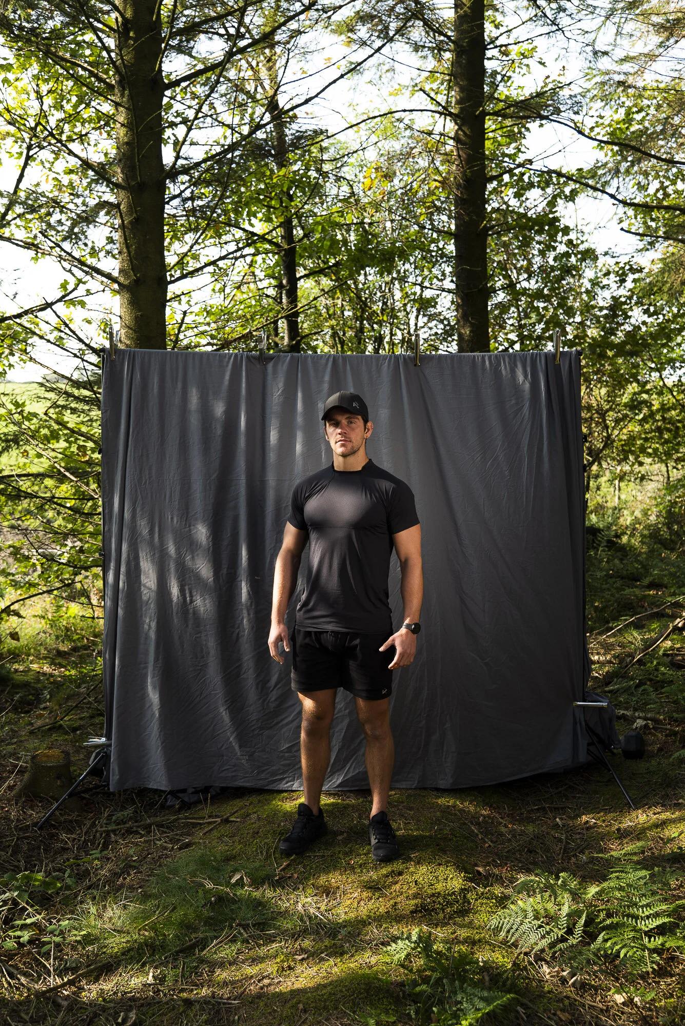 Colter and Roe activewear forest studio outdoor photography