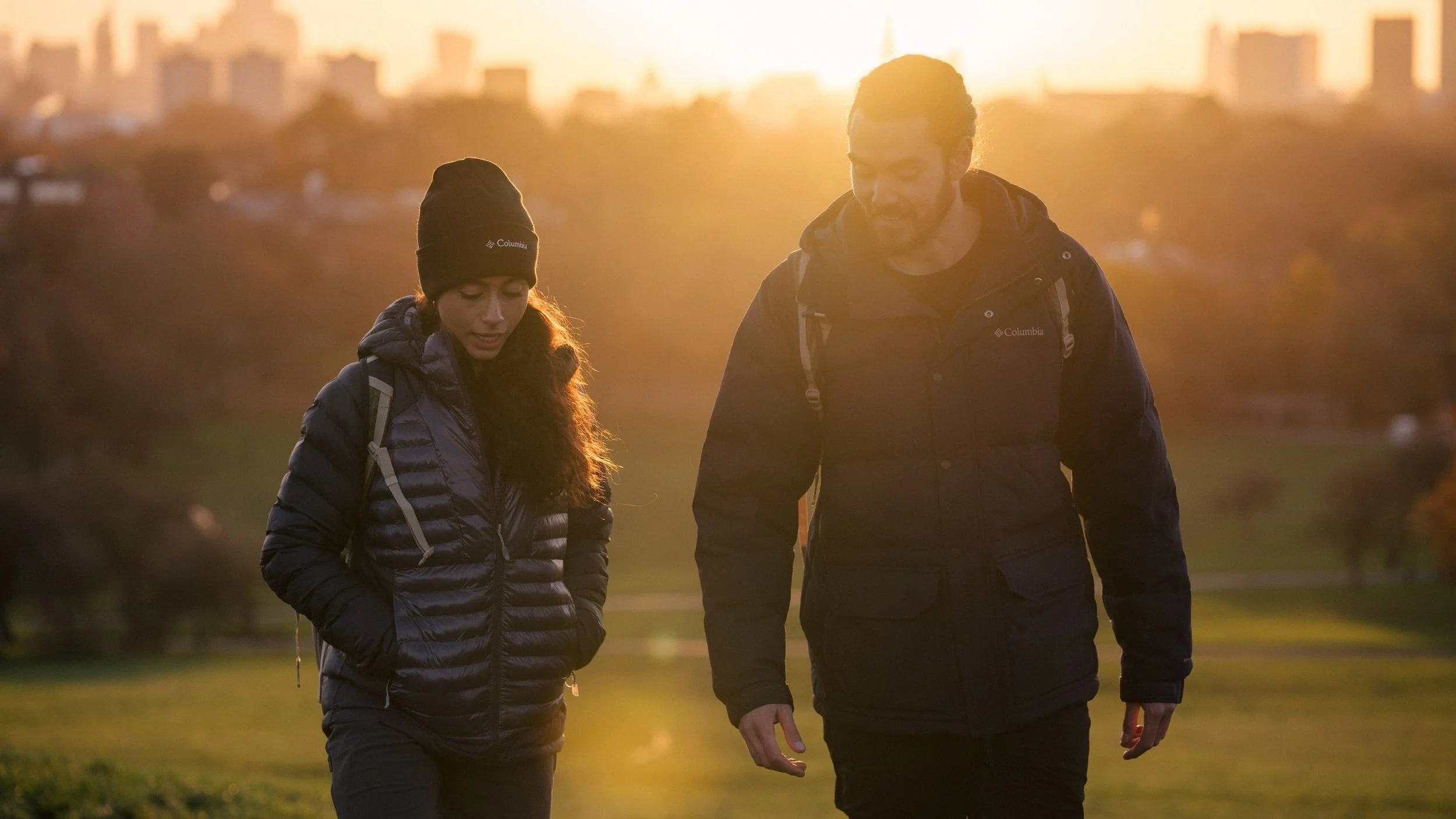 Columbia AW21 Explore the City London early morning street lifestyle photography