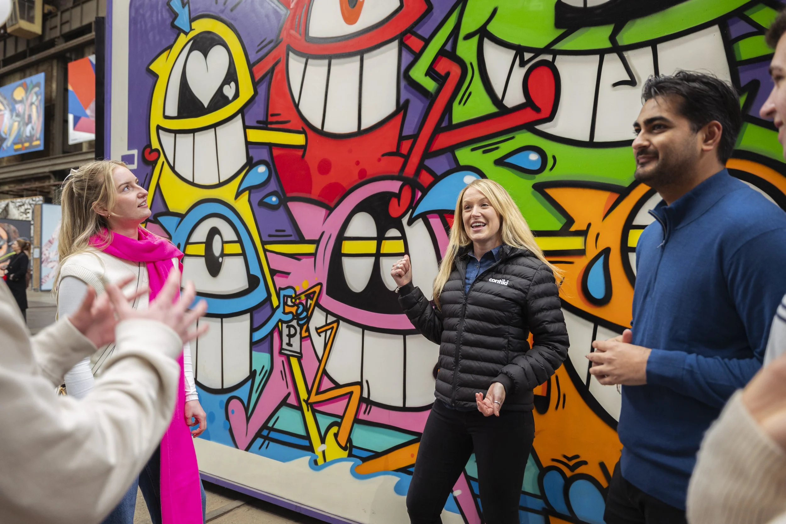 Contiki EU winter adventure travel campaign photography