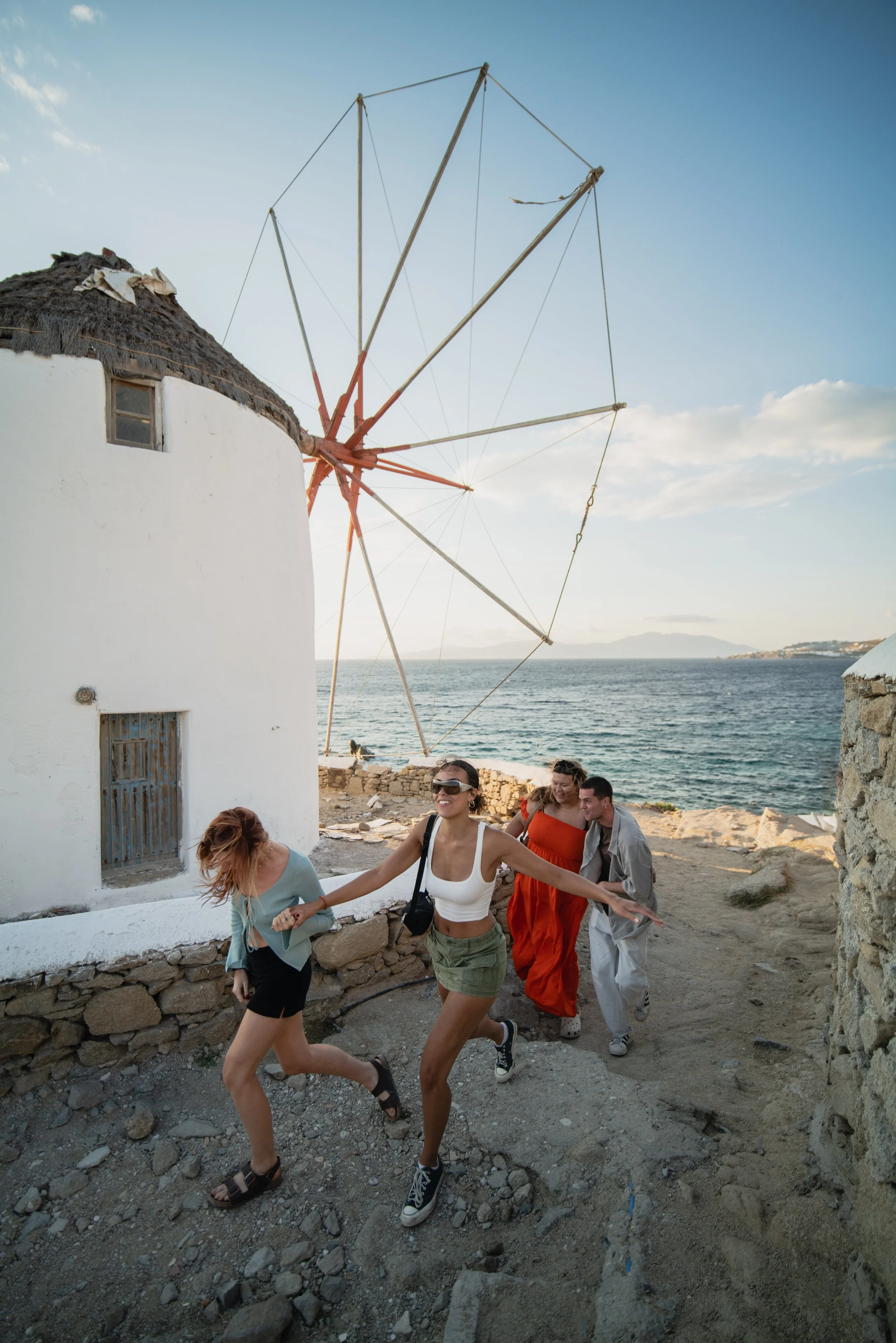 Contiki Greece travel lifestyle photography campaign