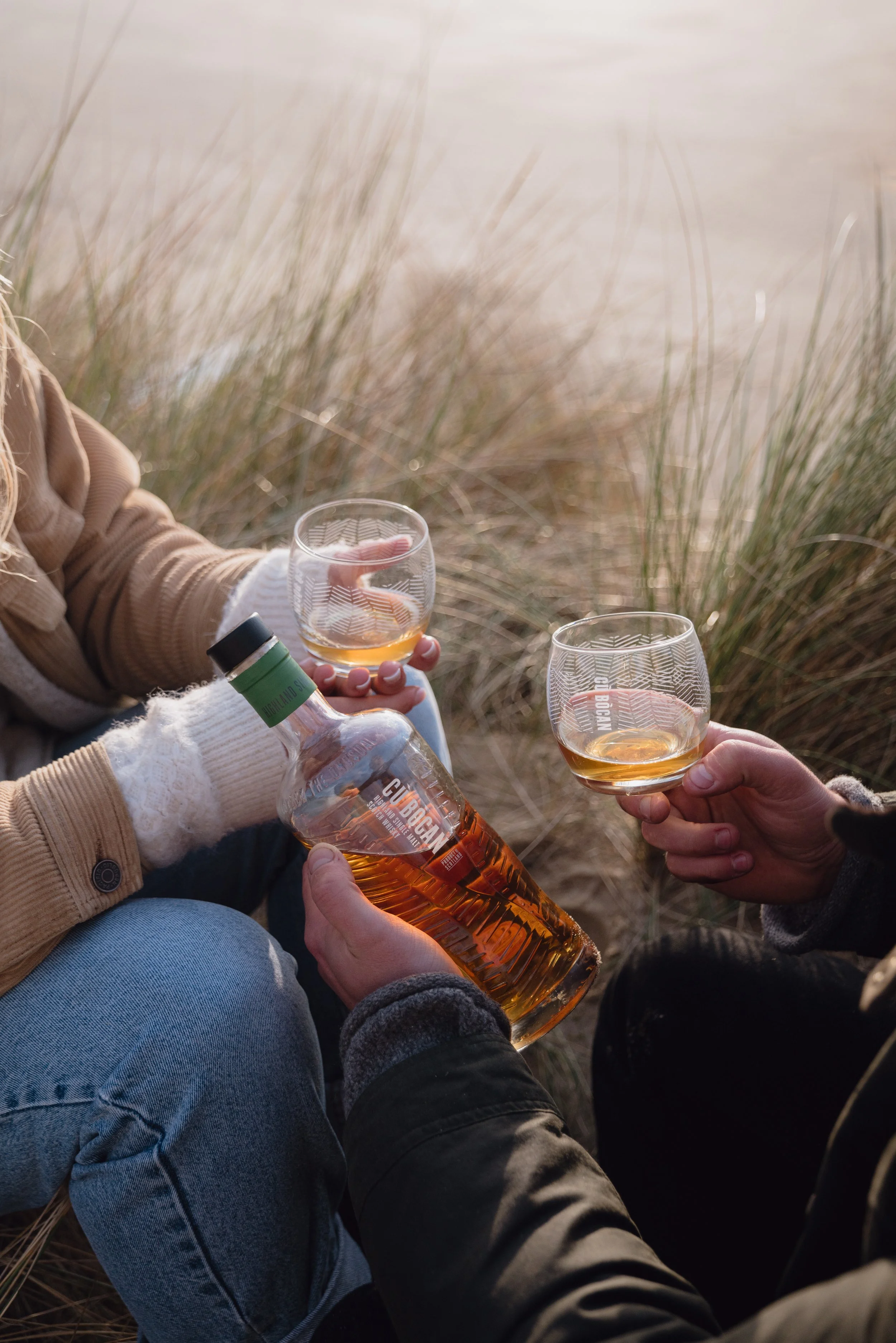 Cù Bòcan Creation 5 product photography smoky whisky