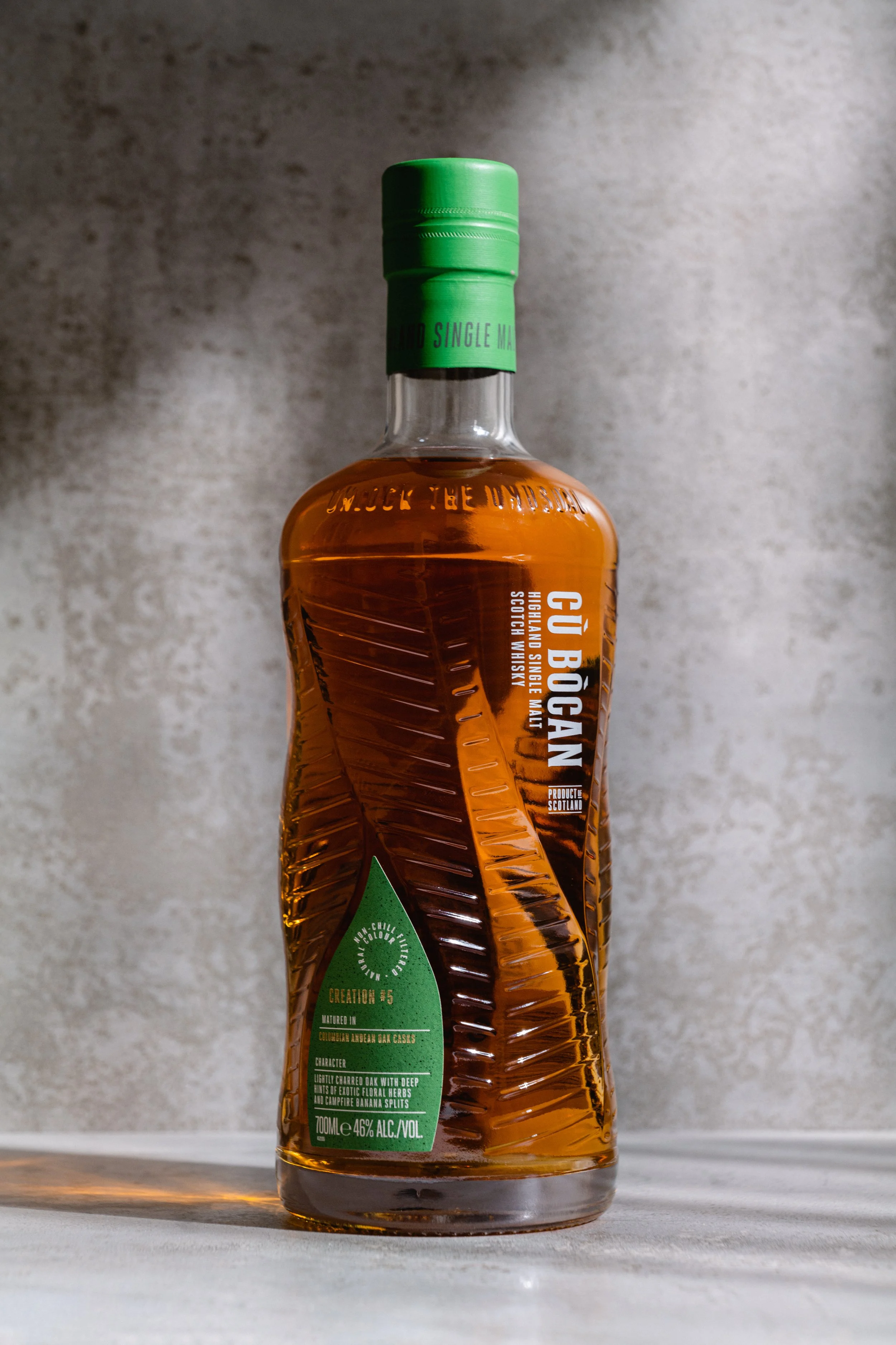 Cù Bòcan whisky lifestyle Scottish Highlands Tomatin Distillery