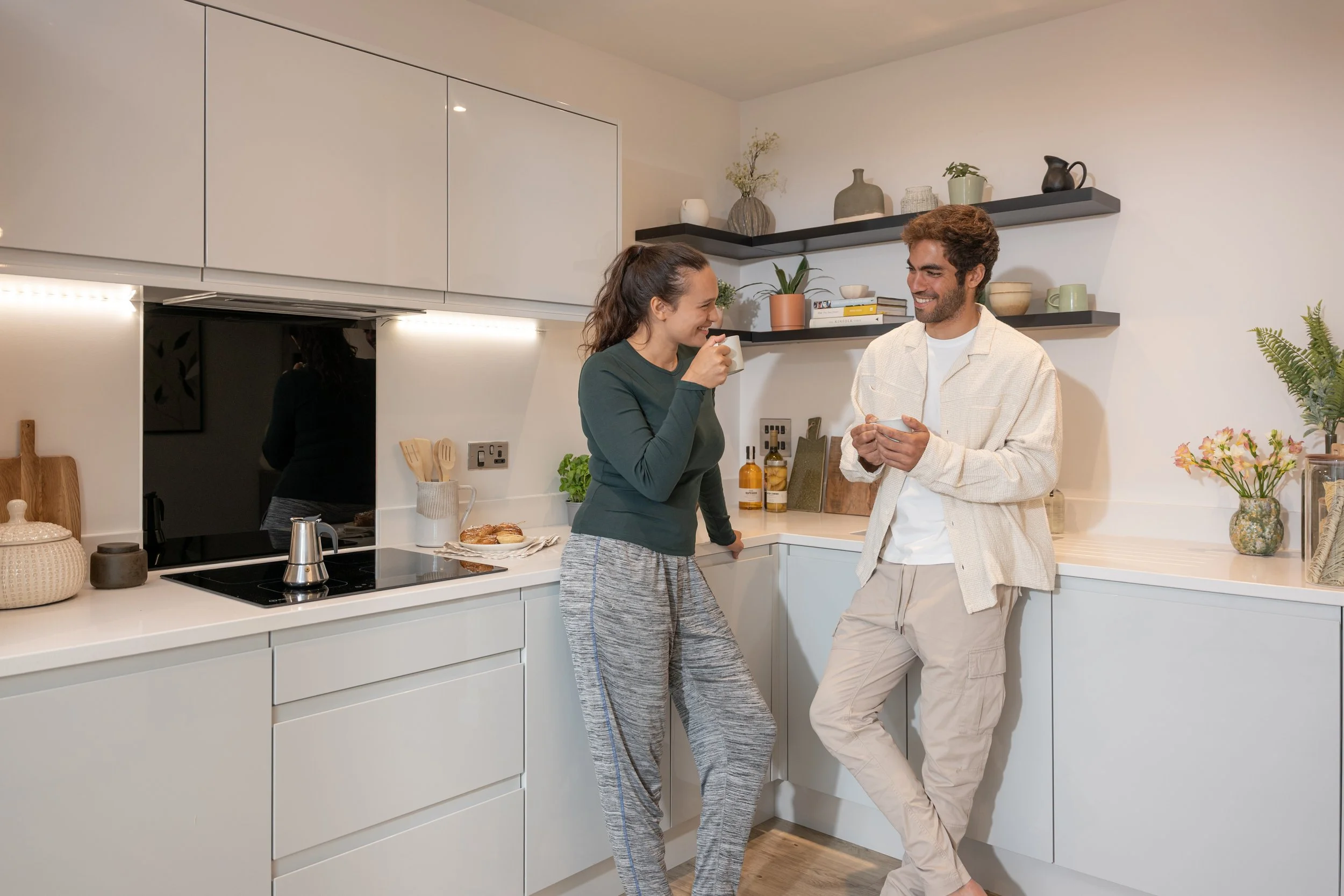 Fairview Homes Park Quarter — residents lounge photography London