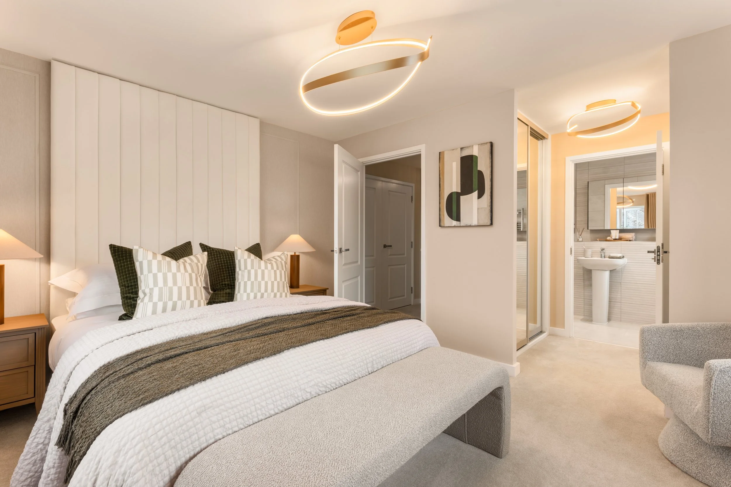 Fairview Homes Wattons — show home interior photography London