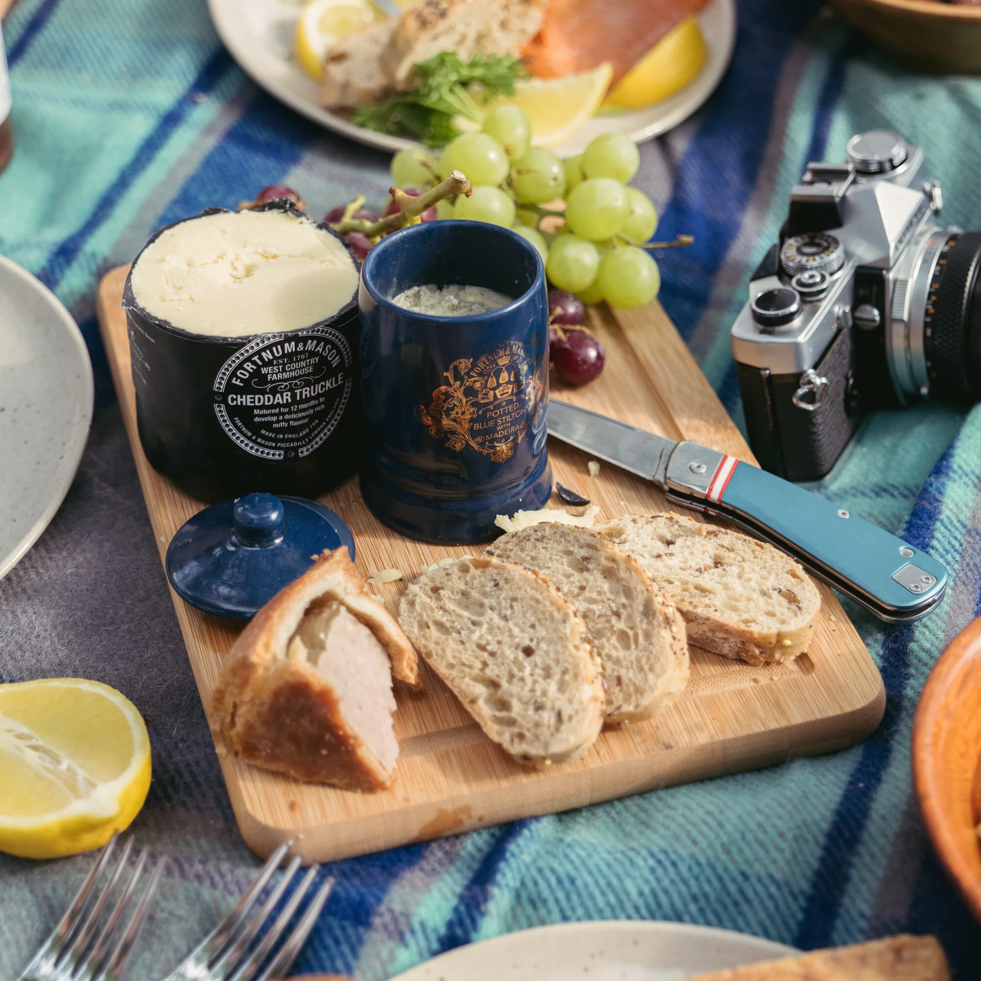 Fortnum and Mason summer campaign river Thames photography