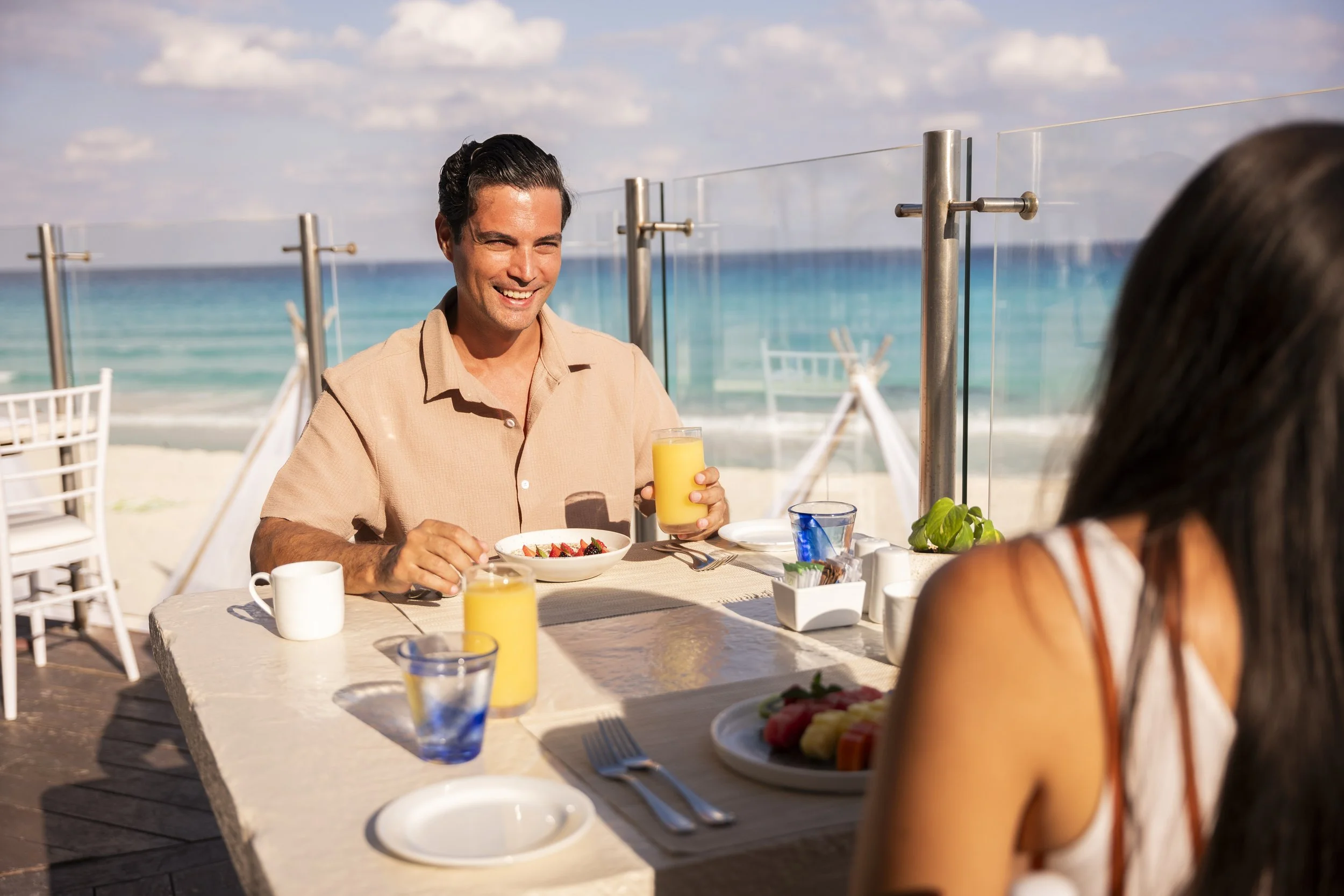 Hyatt Zilara Cancun pool lifestyle photography