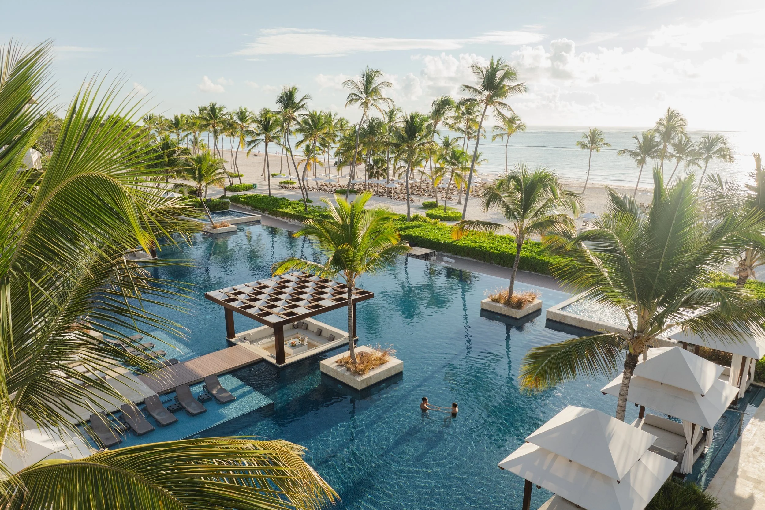 Hyatt Zilara resort pool deck lifestyle photography Dominican Republic