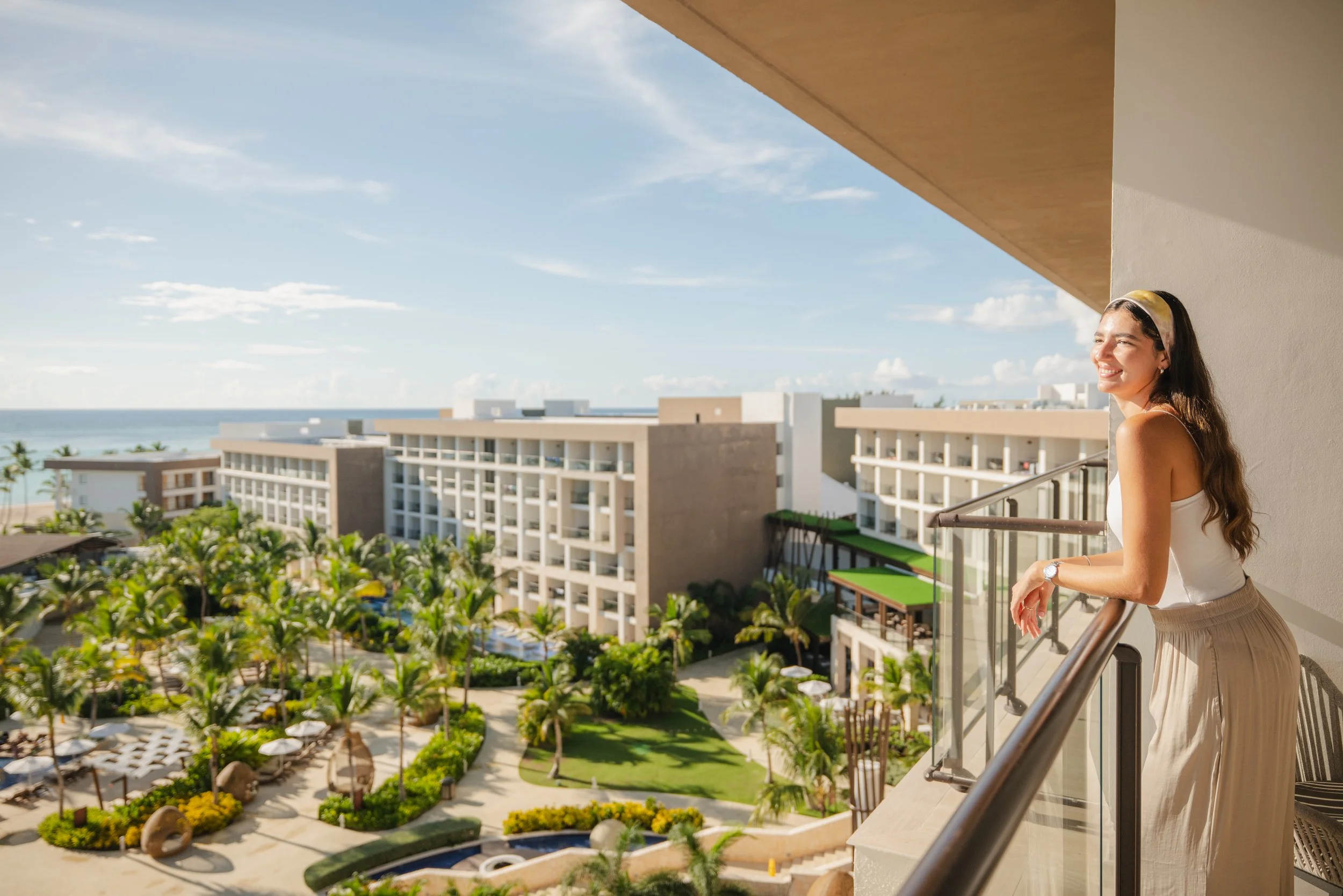 Hyatt Zilara Dominican Republic resort beach lifestyle campaign photography