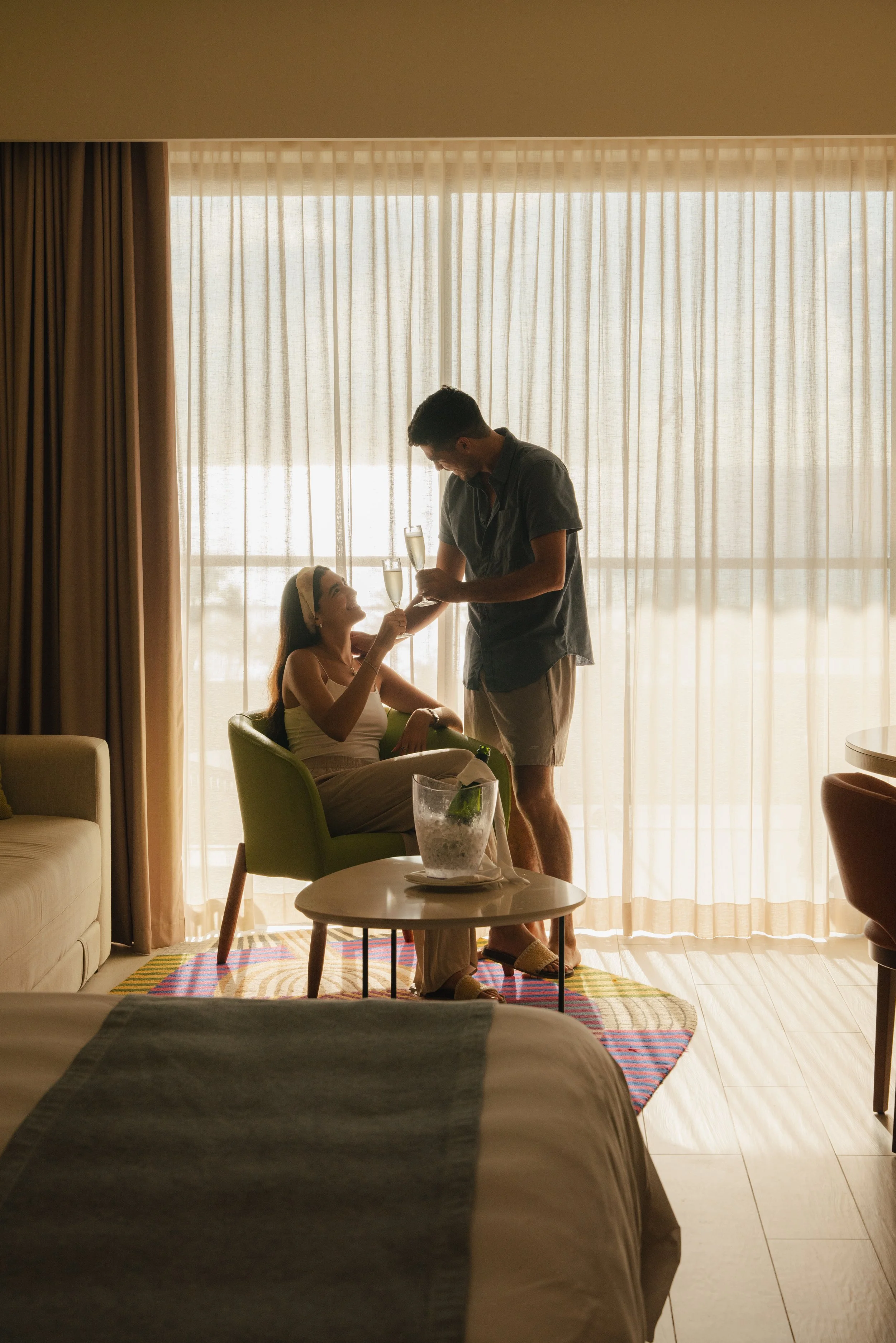 Hyatt Zilara Cap Cana resort lounge bar lifestyle photography