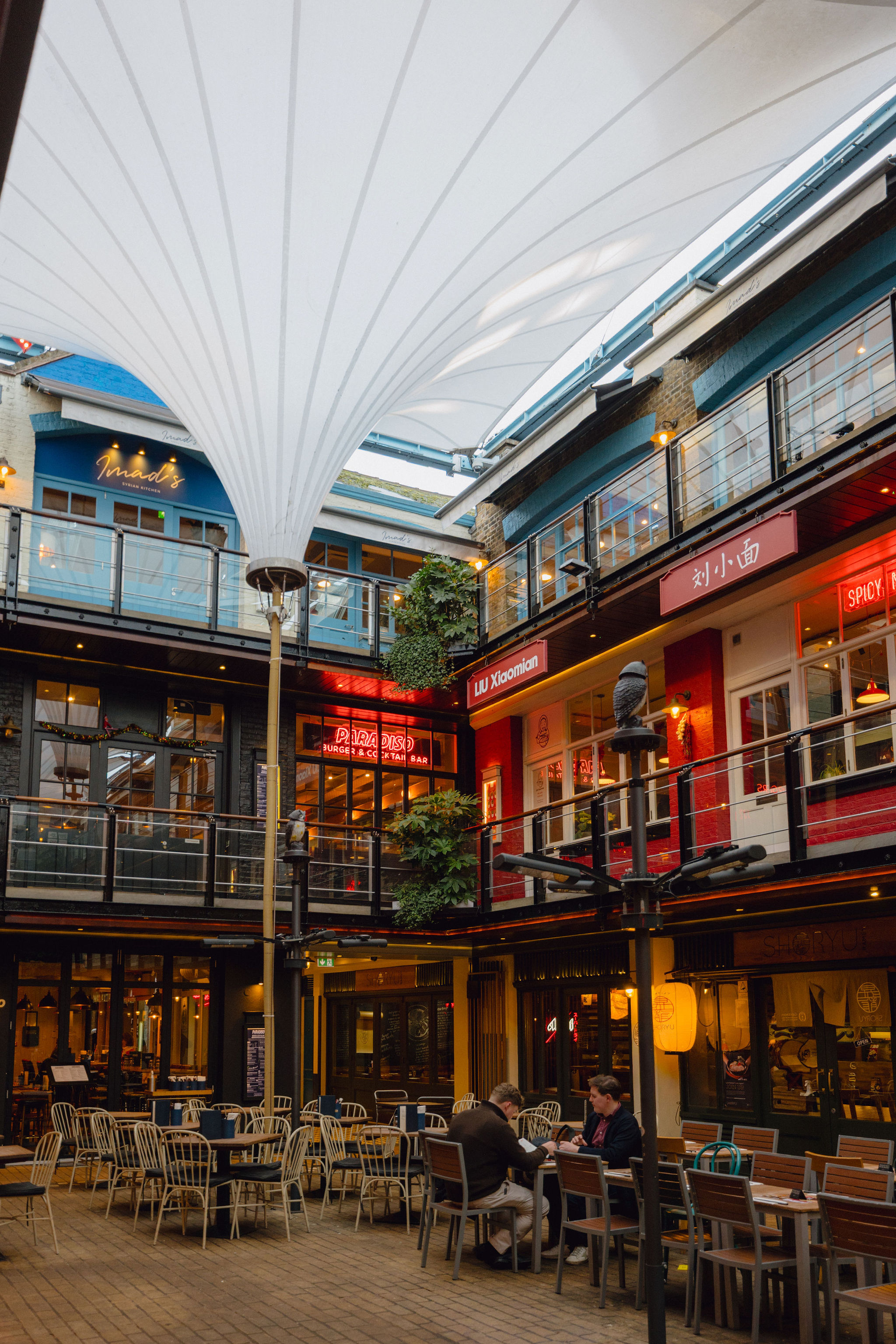 Soho London bars and restaurants, lifestyle photography