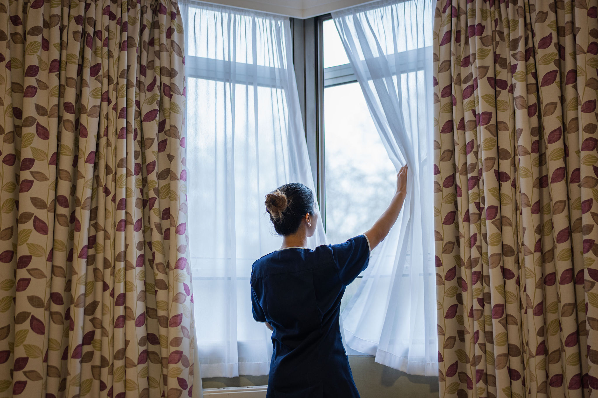 Hotel staff candid photography London