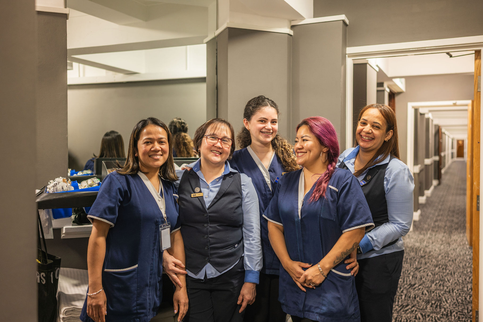 Hotel chef kitchen portrait London