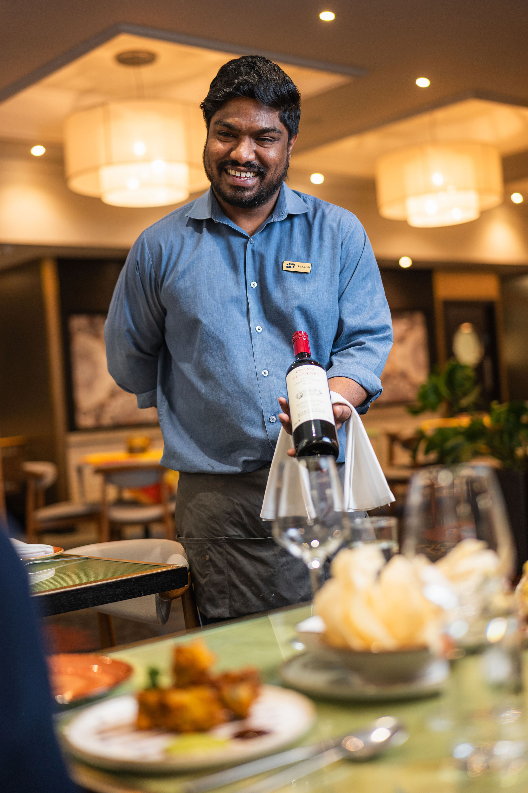 Hotel team portrait photographer London