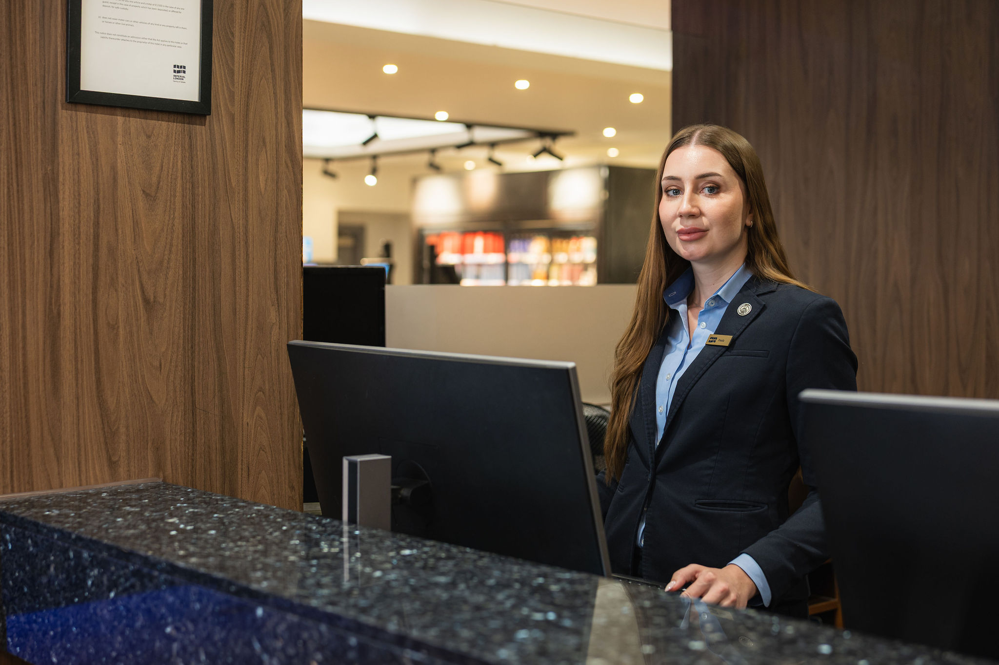Hotel staff people portrait London