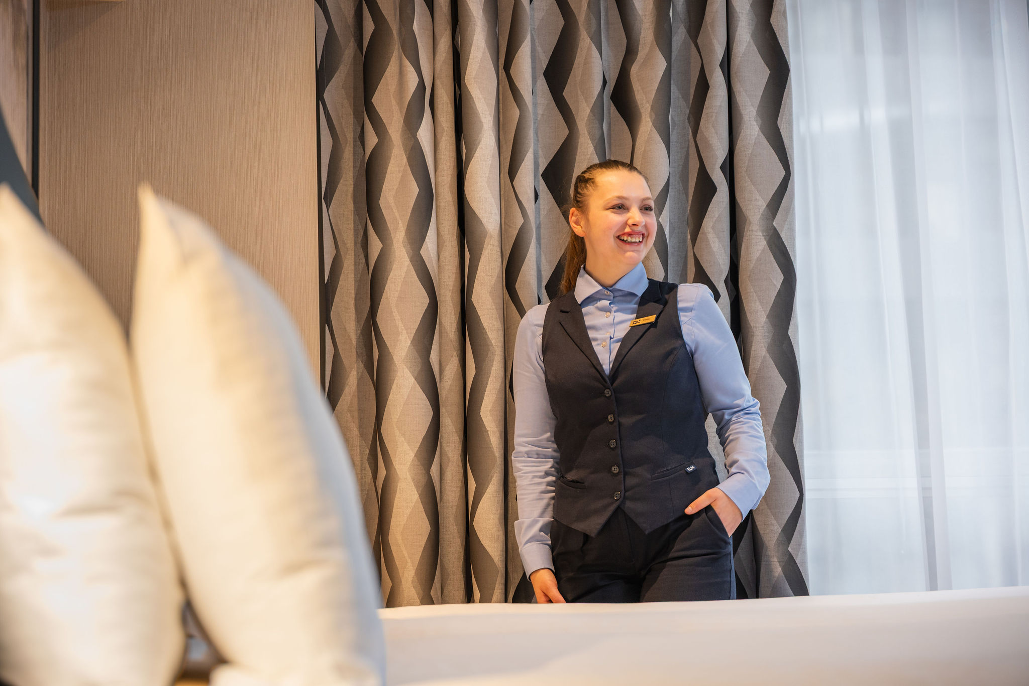 Hotel staff portrait hospitality team London