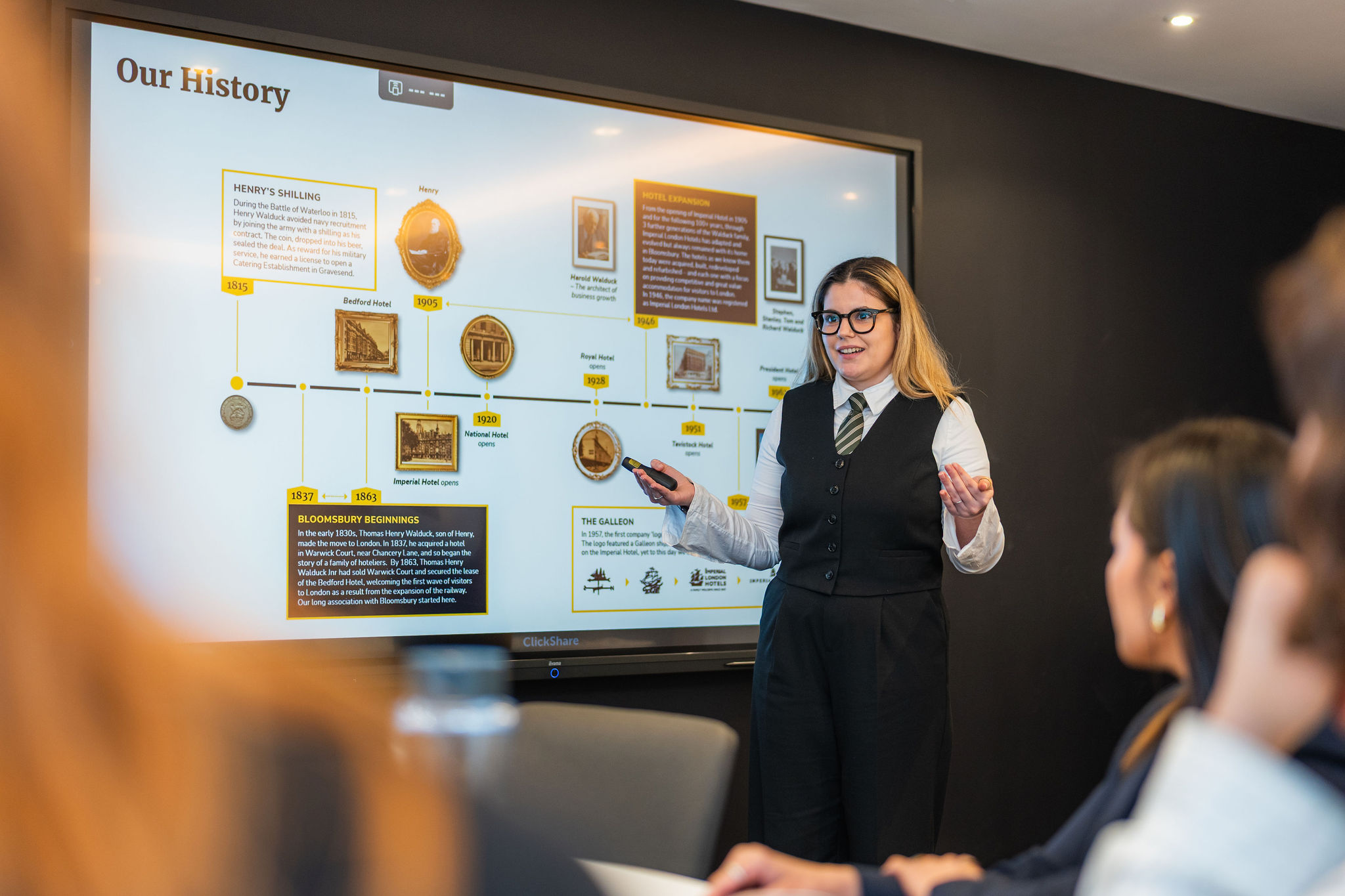 Hotel staff portrait people photographer London