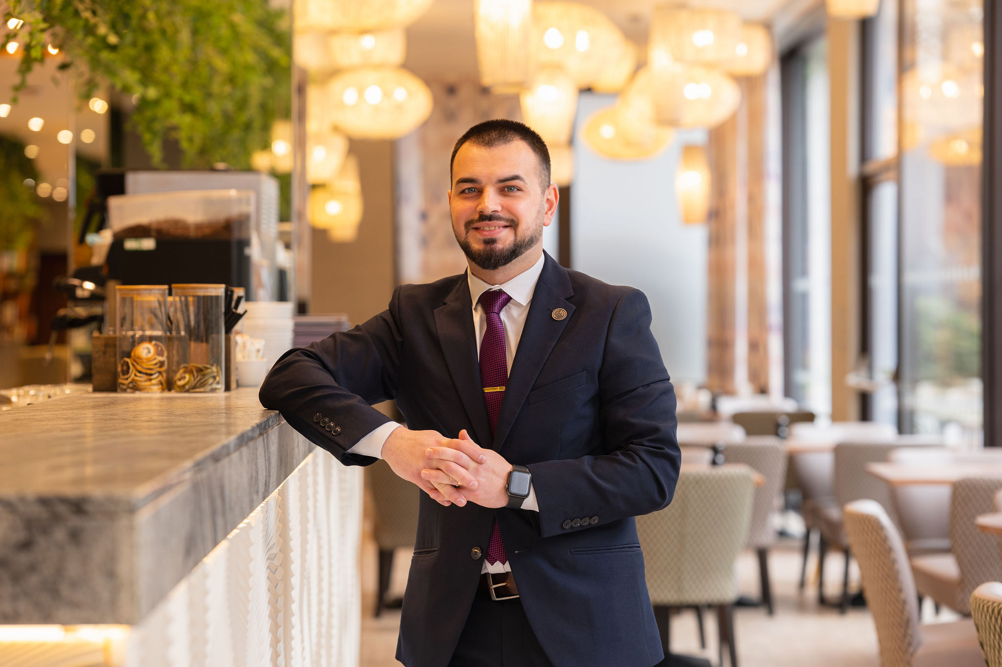 Hotel staff portrait hospitality London