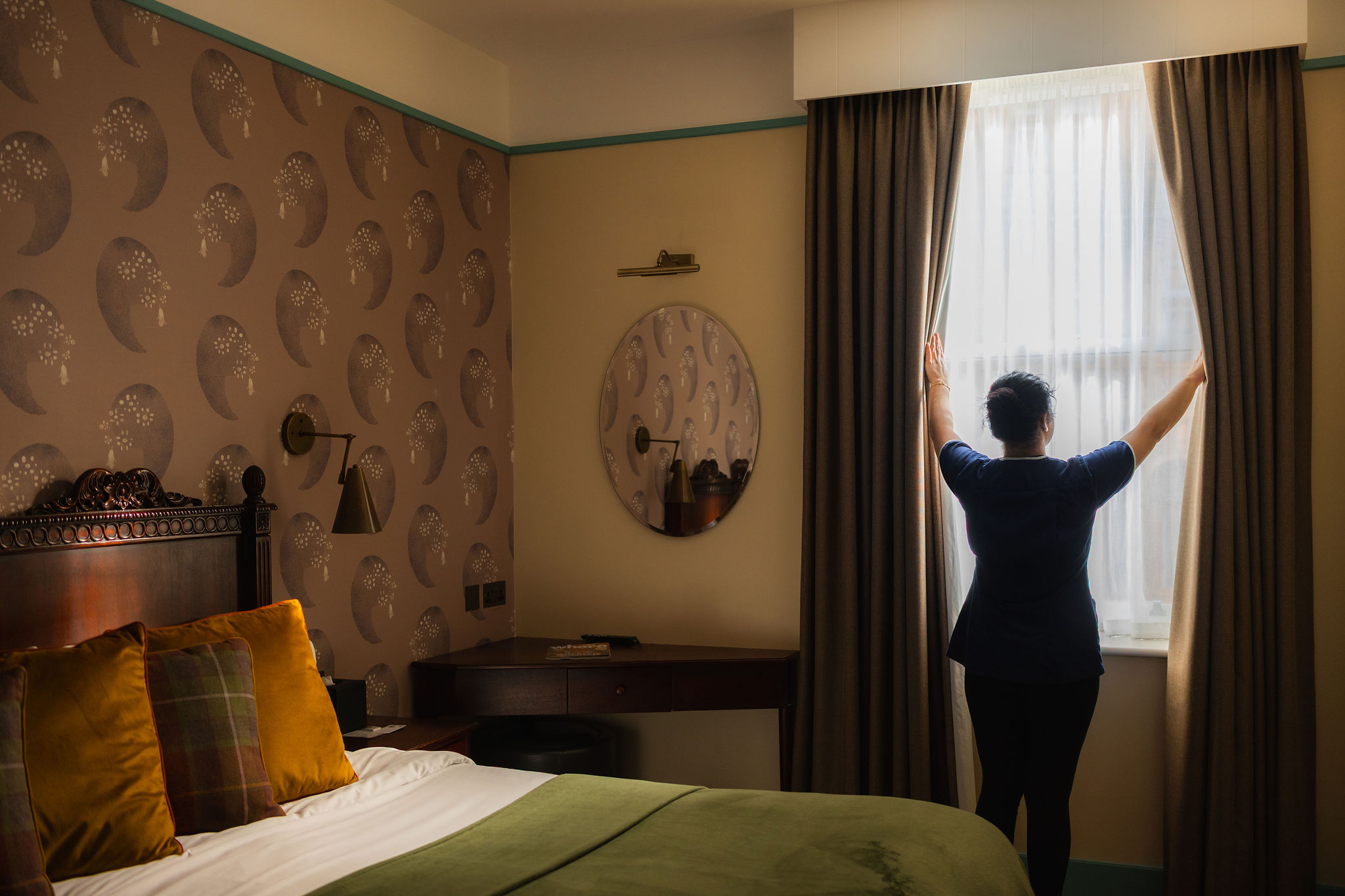 Hotel staff portrait people photographer session London