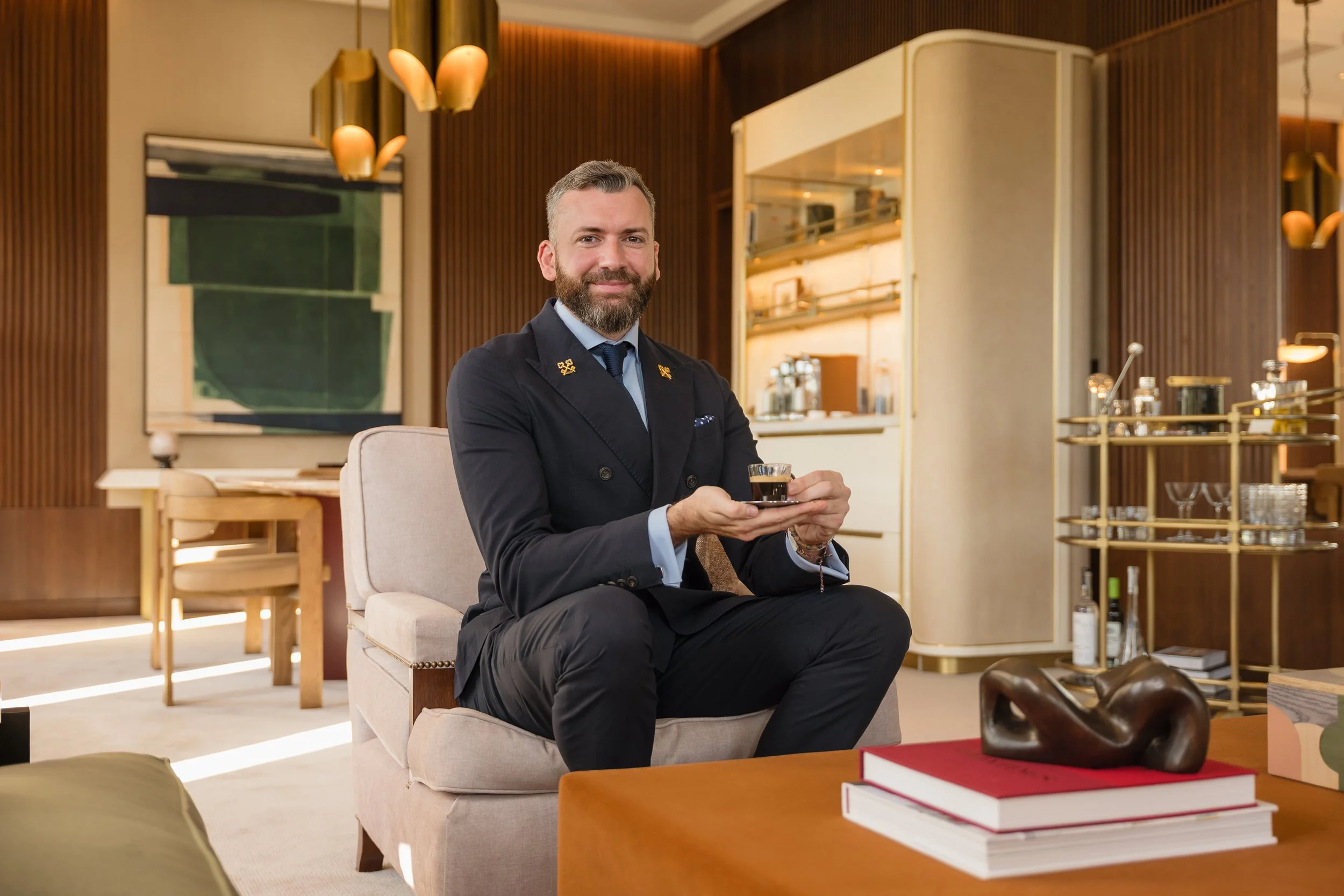 Nespresso lifestyle content The Chancery Rosewood hotel London