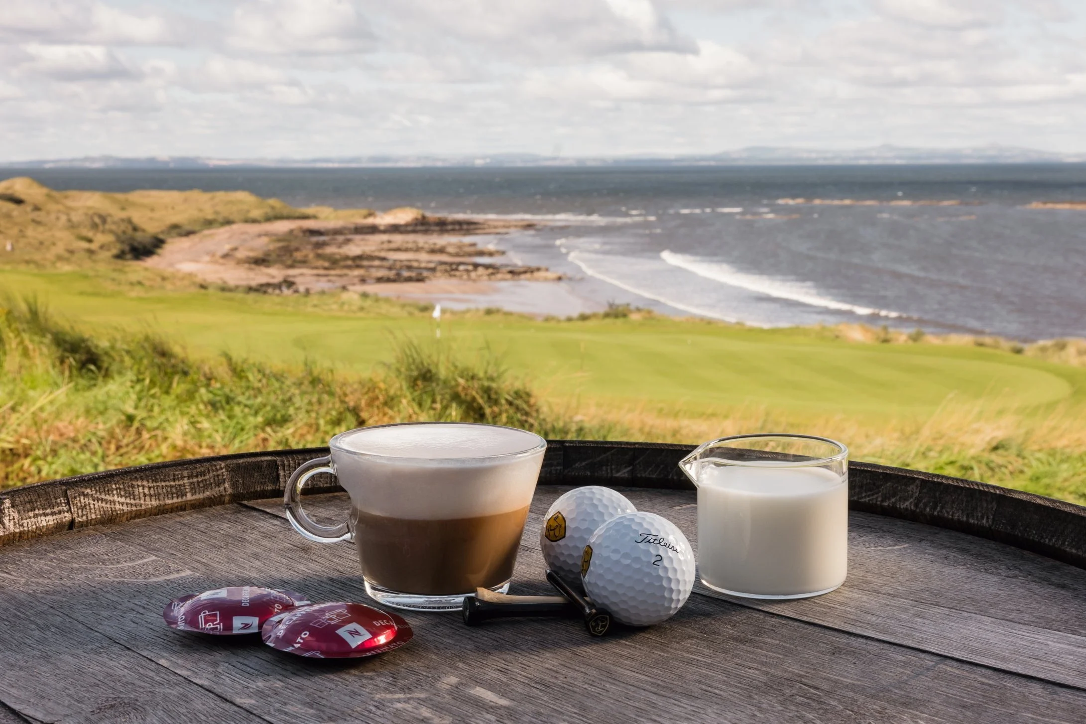 Nespresso coffee ritual Renaissance Club premium hospitality photography