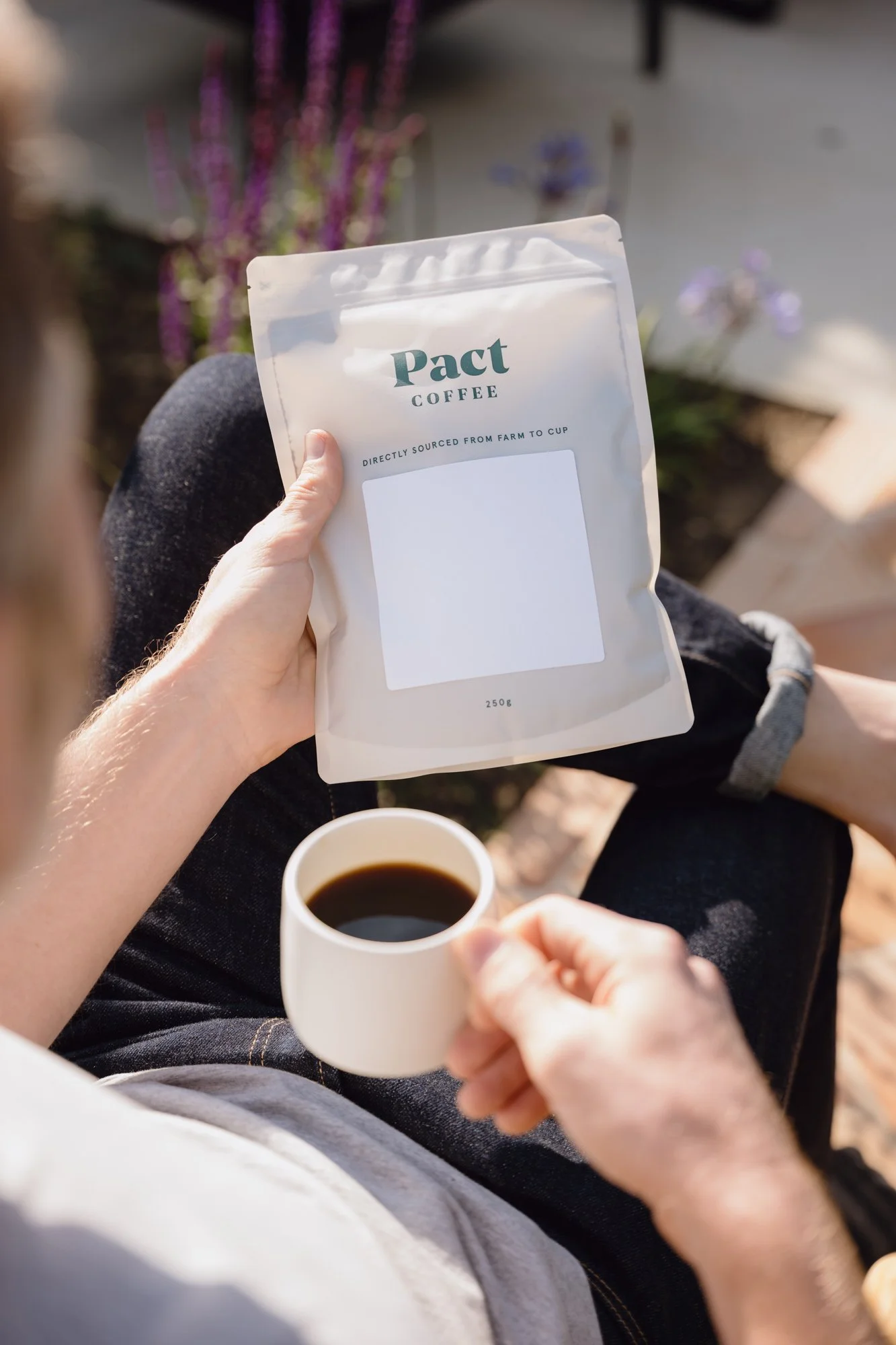 Pact Coffee lifestyle photography