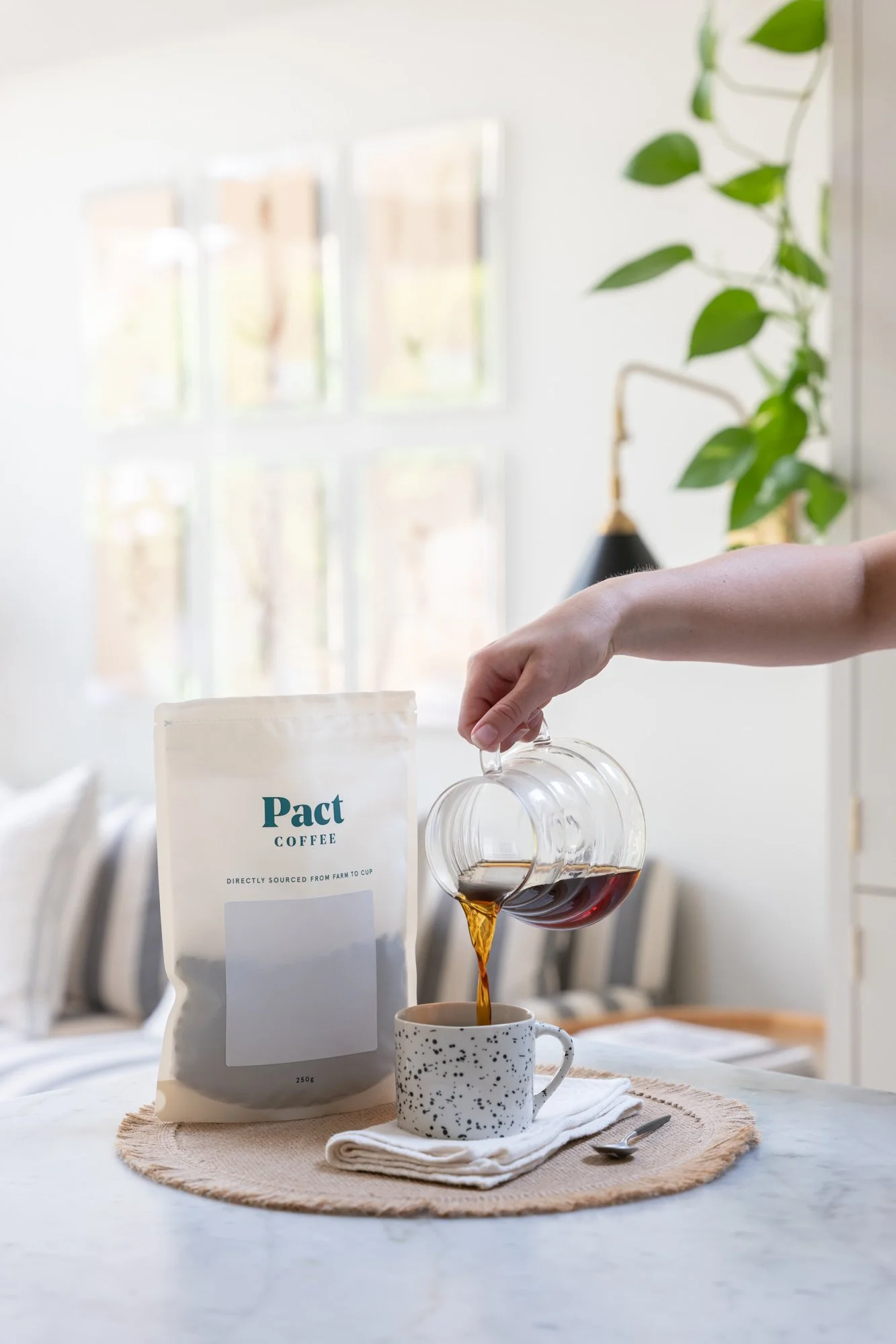 Pact Coffee food and drink photographer London