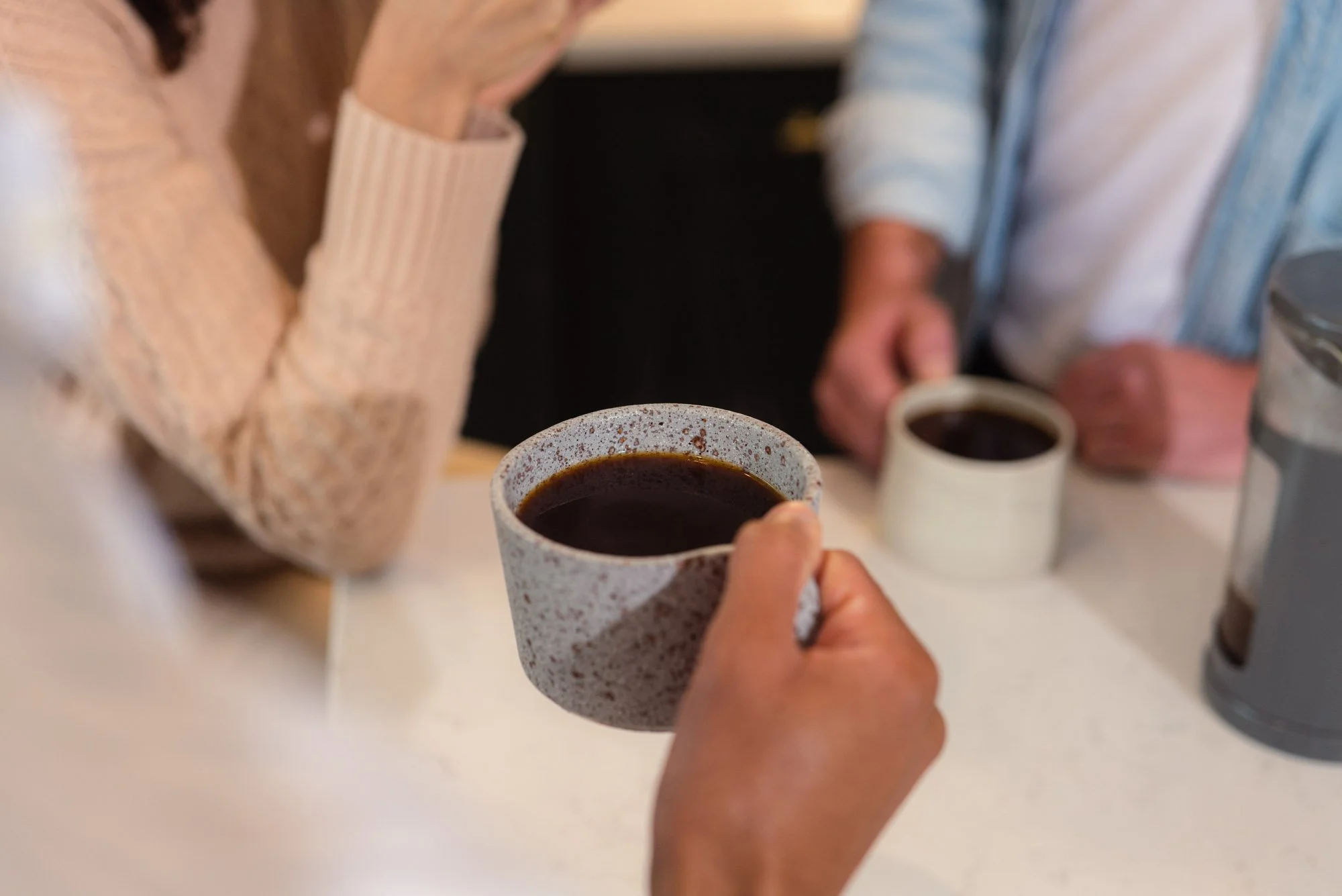 Pact Coffee food brand spring lifestyle photography