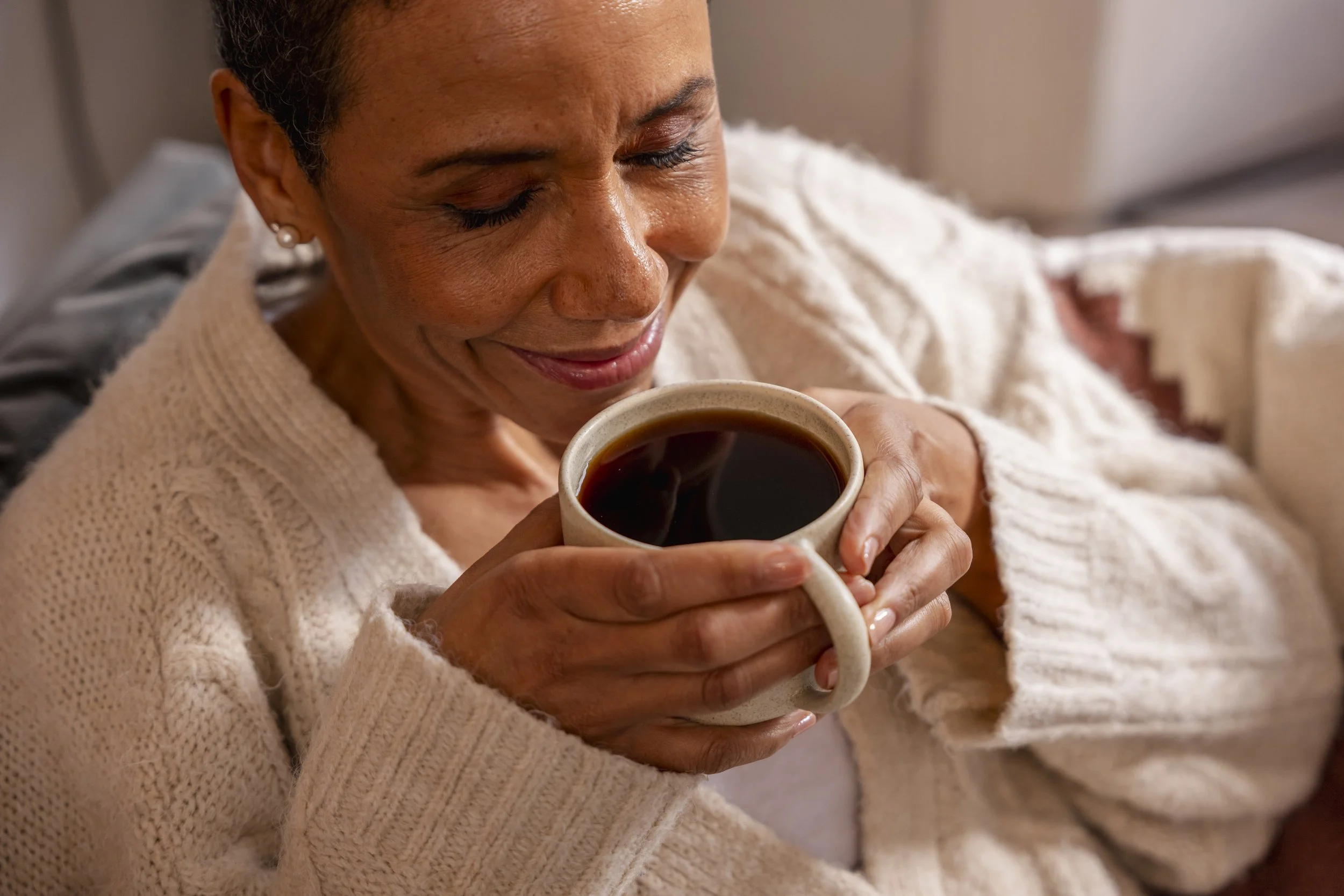 Pact Coffee spring product photography