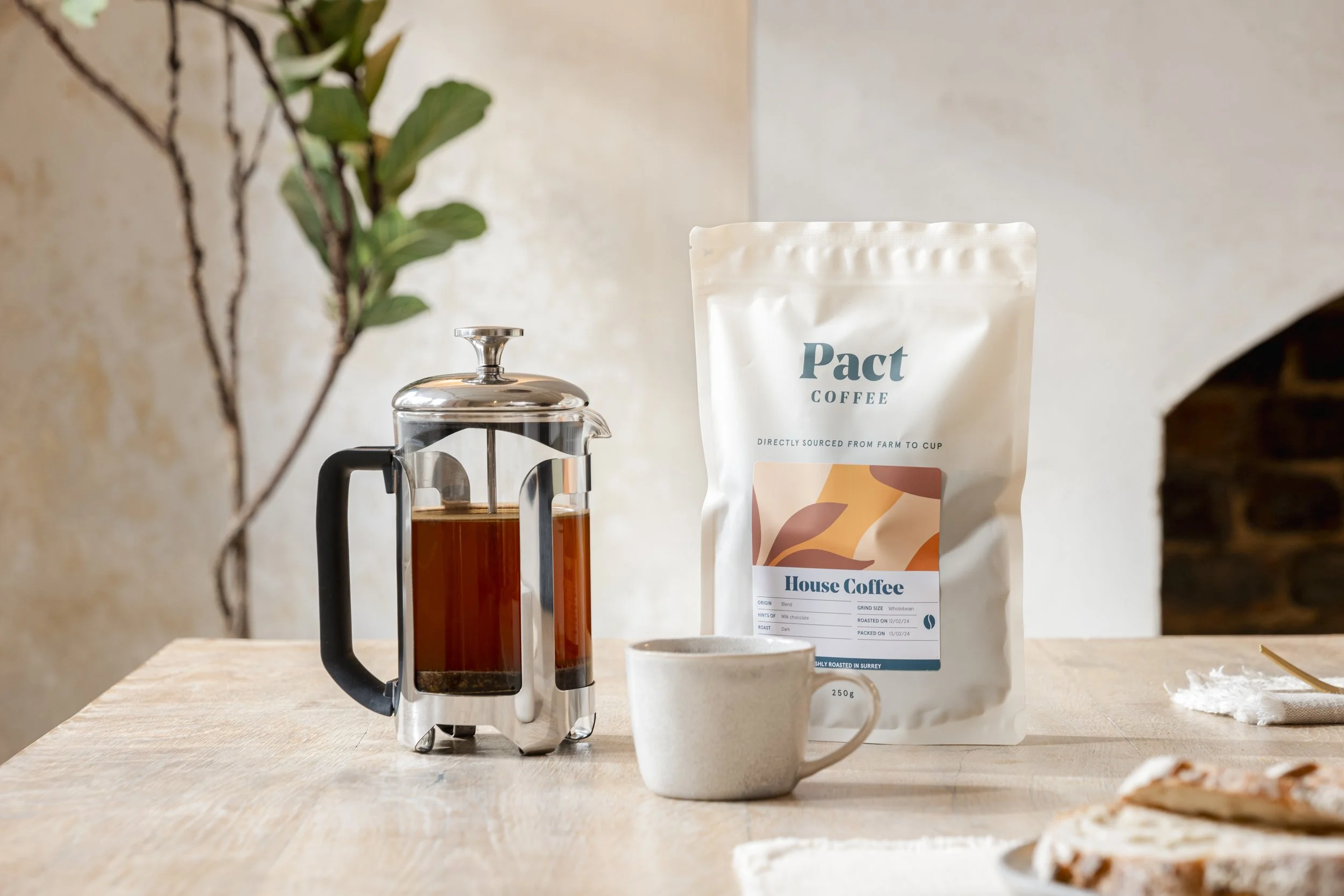 Pact Coffee Easter lifestyle photography