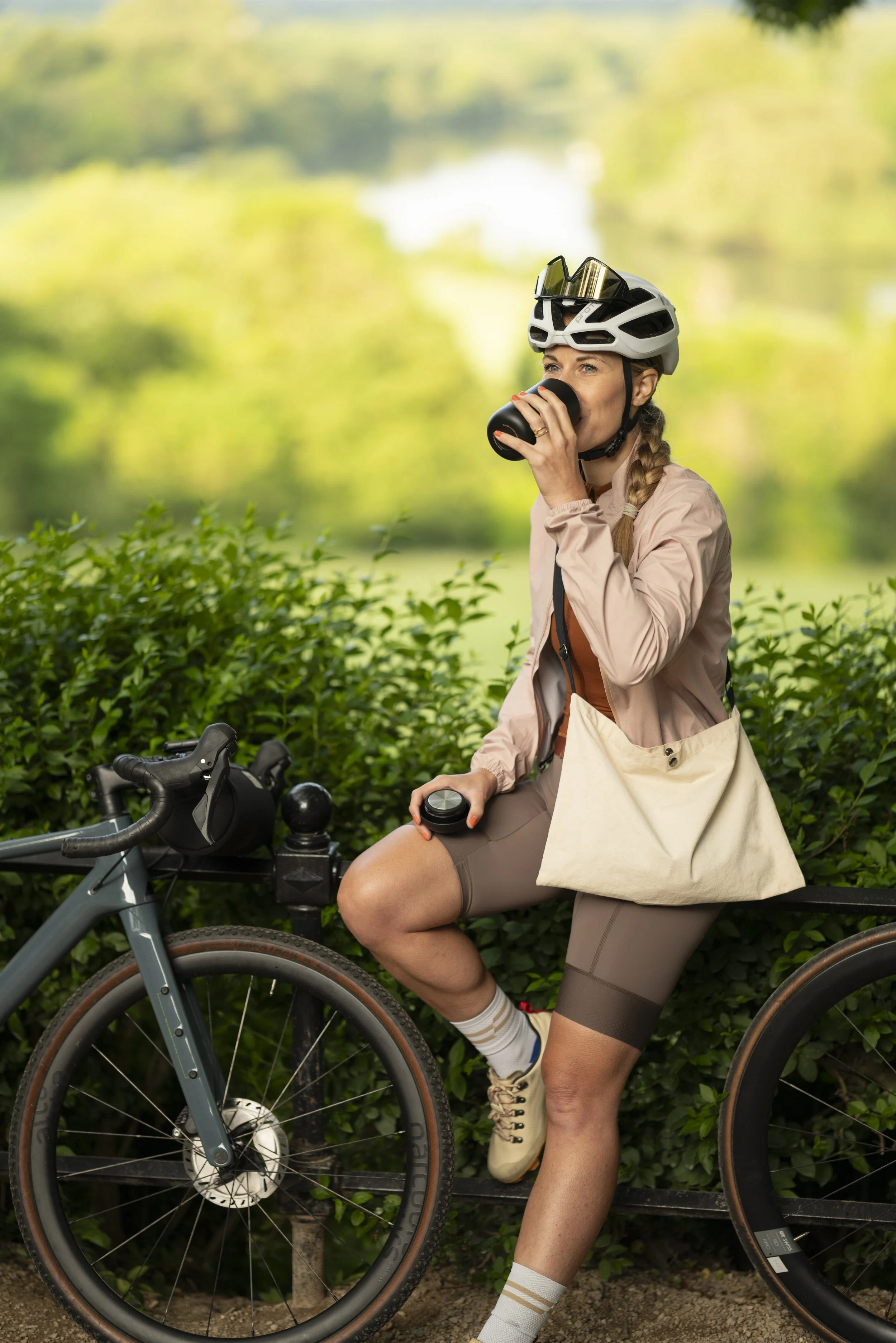 Pact Coffee summer lifestyle cycling outdoor photography