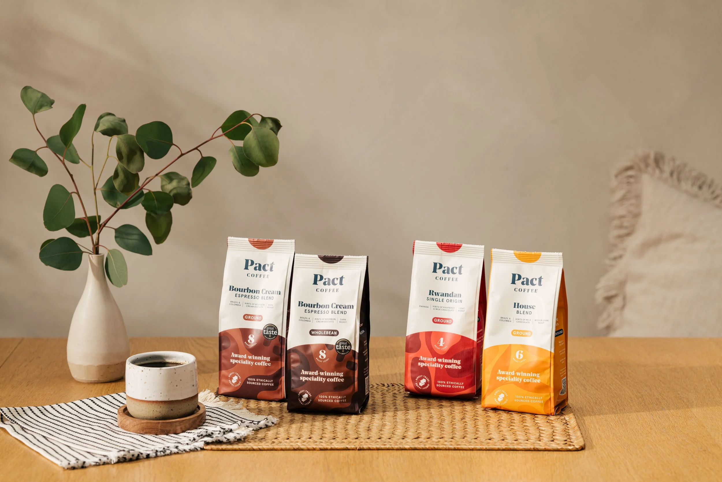 Pact Coffee summer drinks outdoor brand lifestyle photography