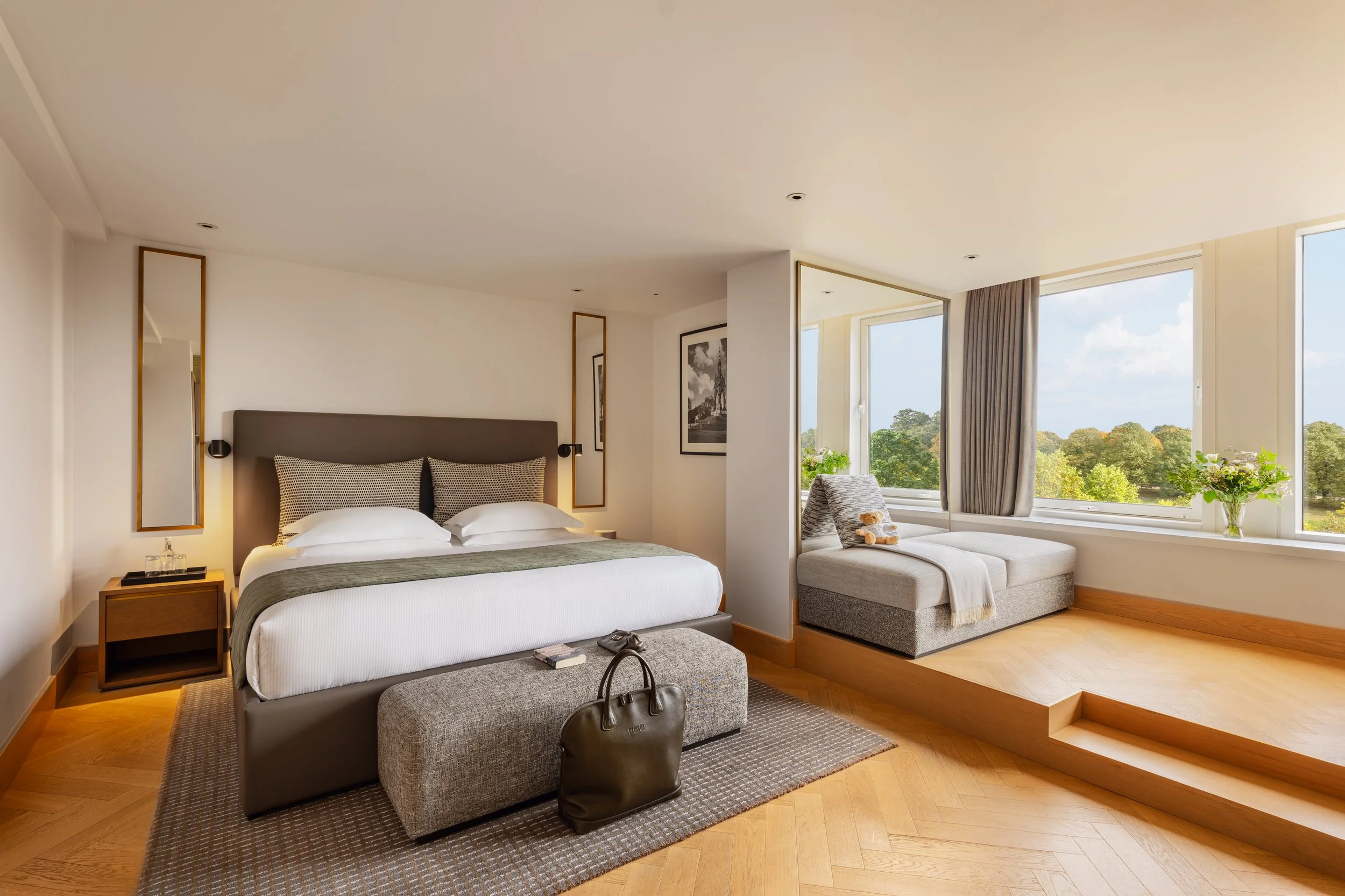 Royal Garden Hotel London commercial lifestyle photography