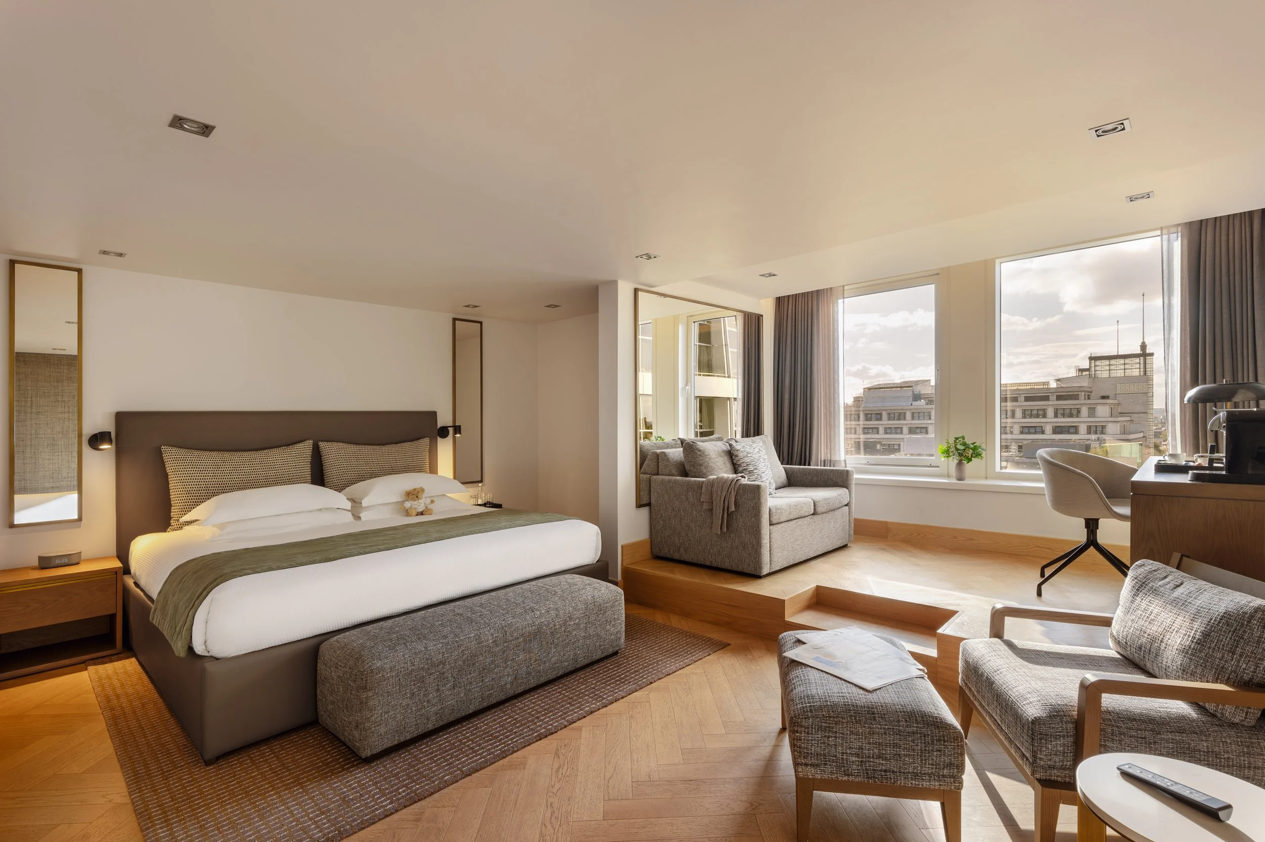 Royal Garden Hotel high street deluxe studio photography