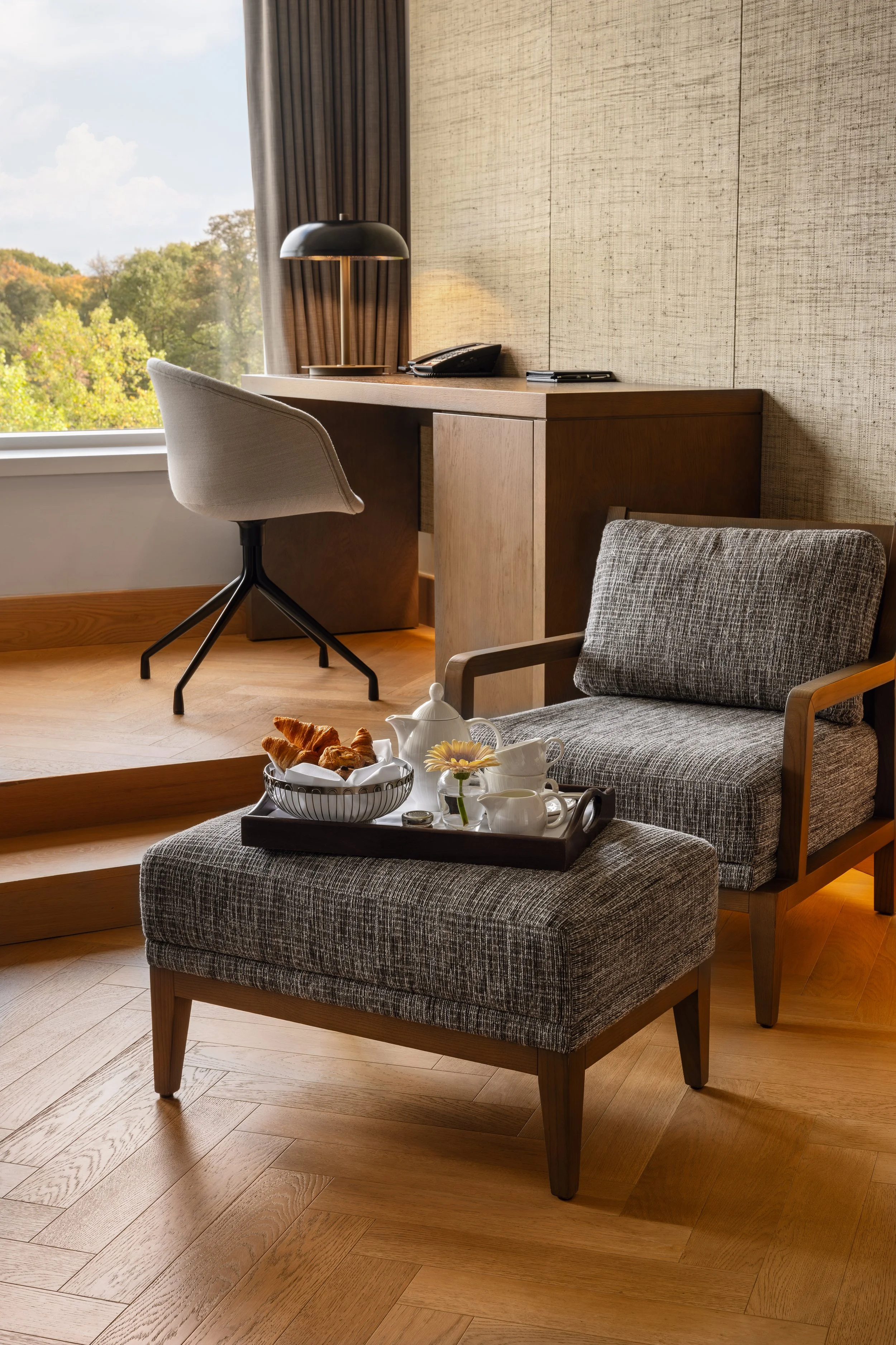 Royal Garden Hotel London luxury hospitality photography