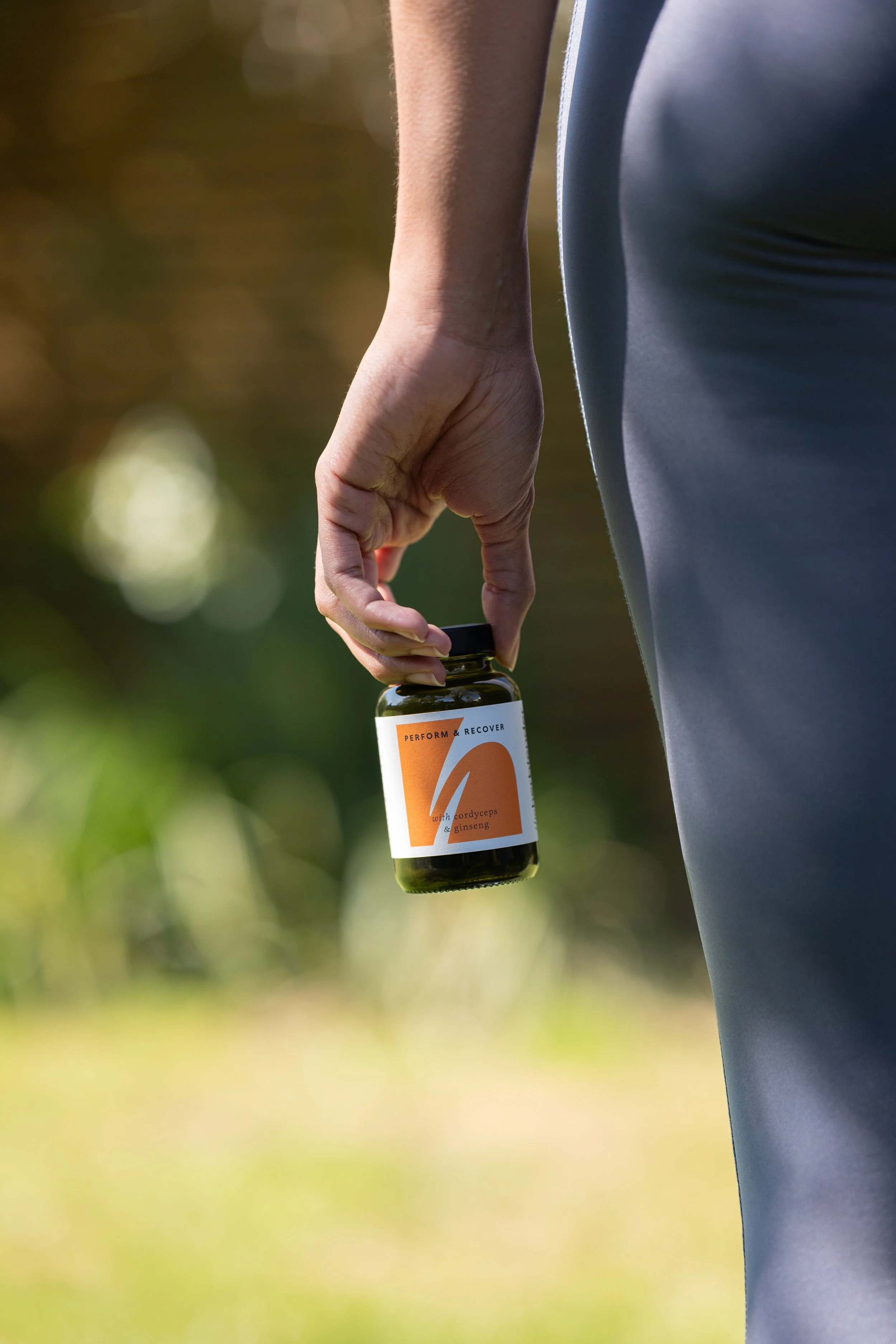 The Herbtender brand photography — wellness moment