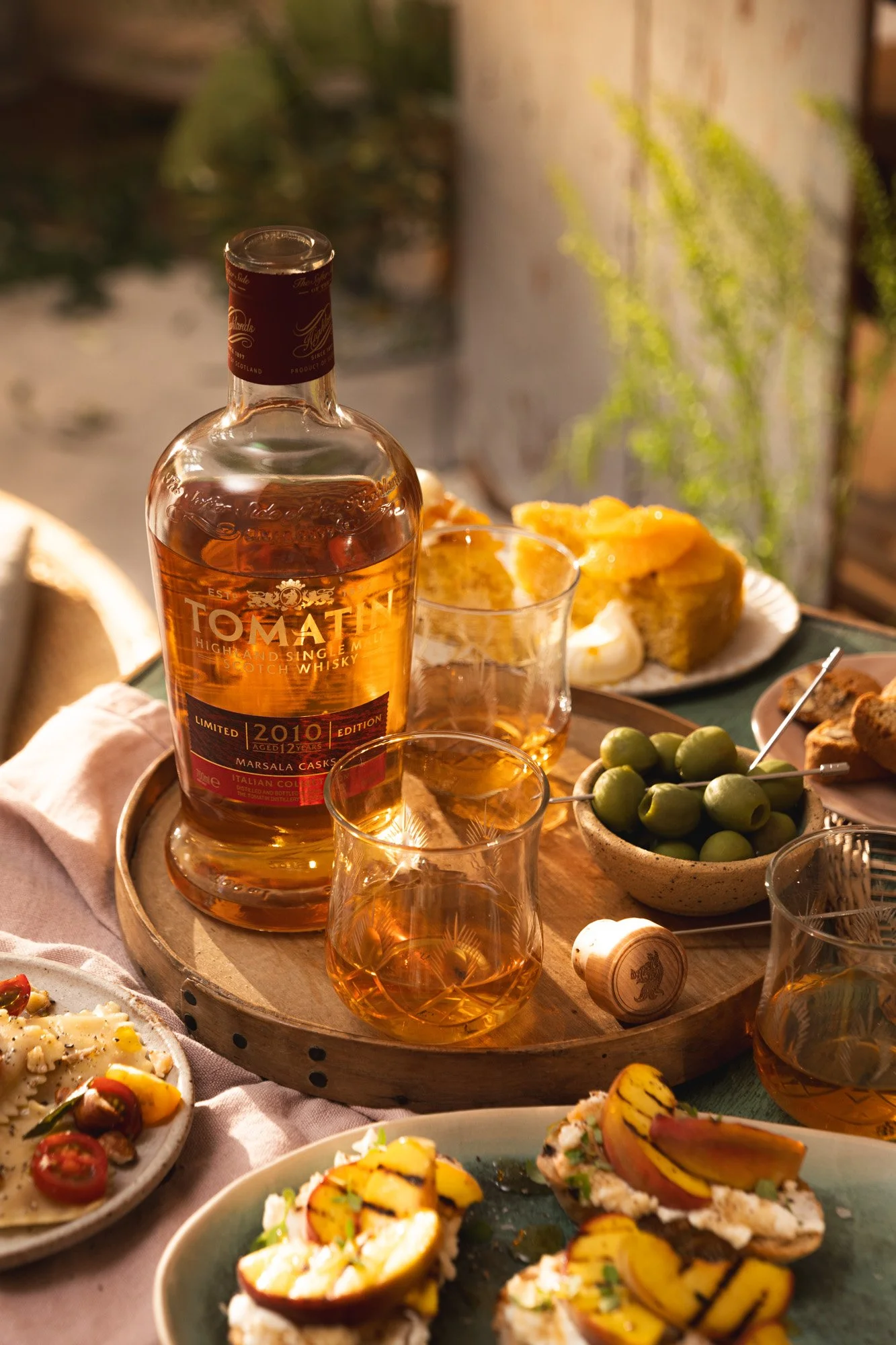 Tomatin Whisky Italian Collection luxury lifestyle photography