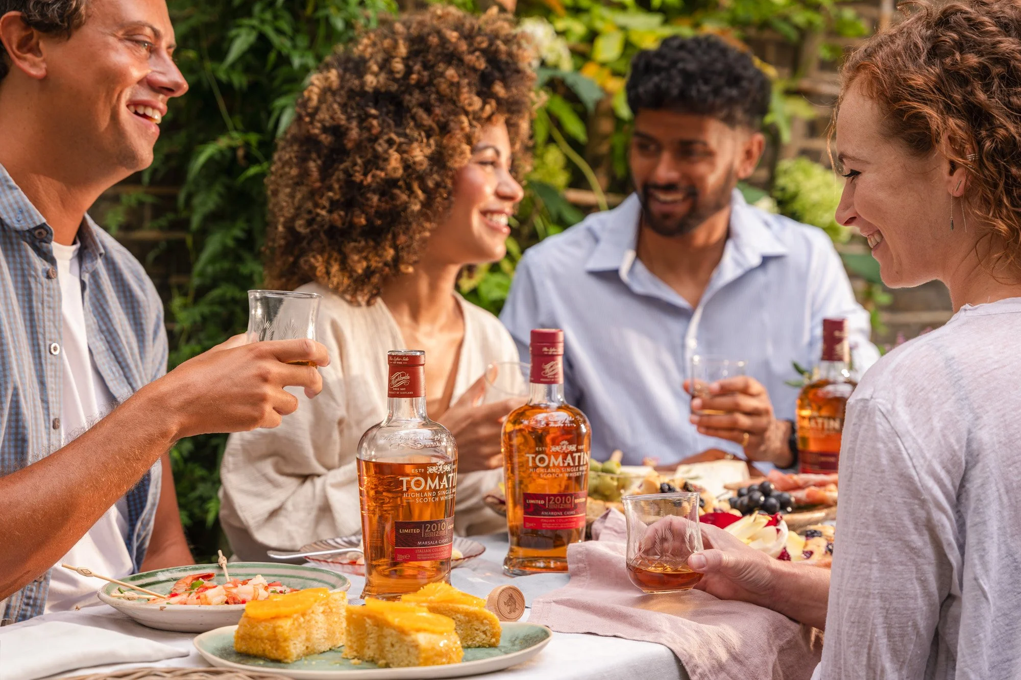 Brand campaign lifestyle photography, Tomatin Italian Collection whisky