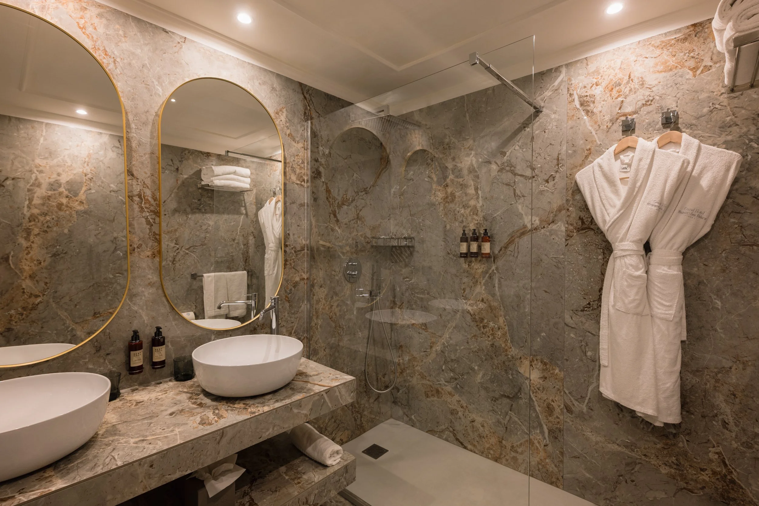 VRetreats Mazzar&ograve; Sea Palace — Superior Room Sea View interior photography