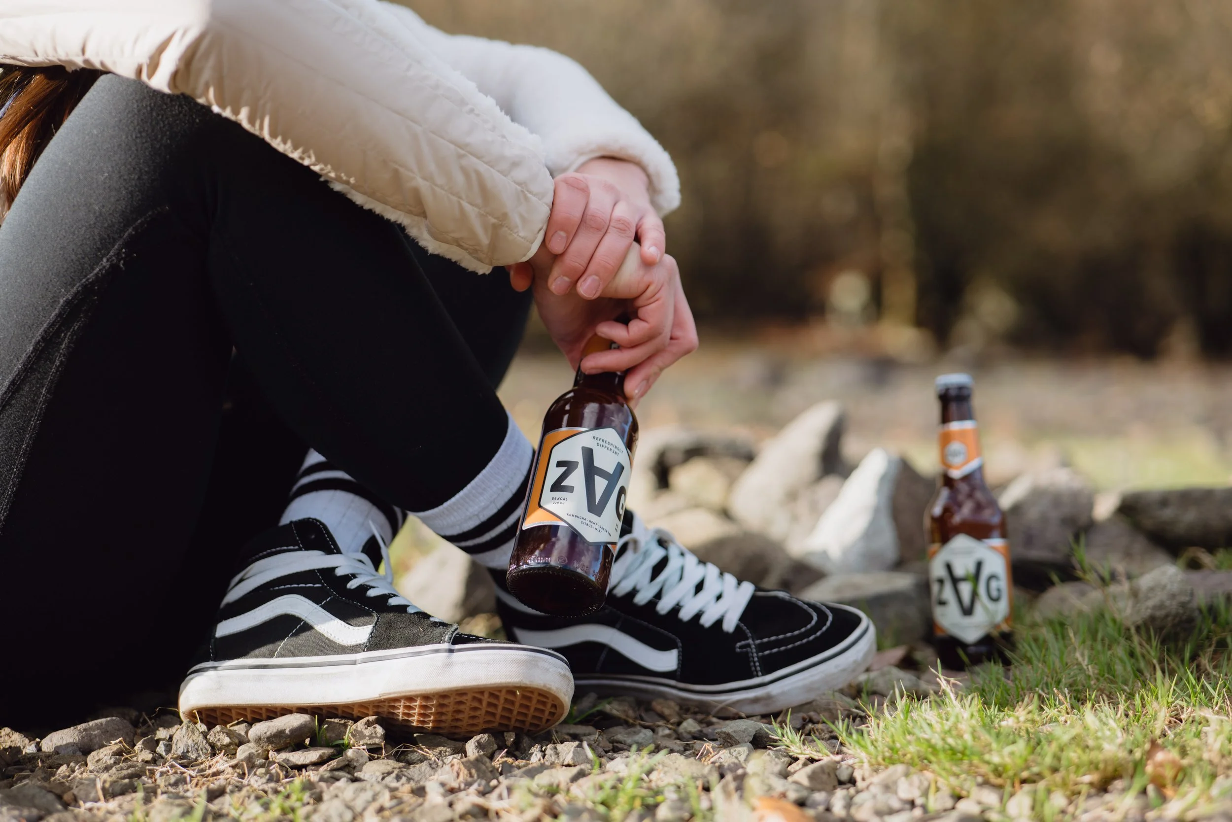 ZAG Drinks active lifestyle product photography Lake District