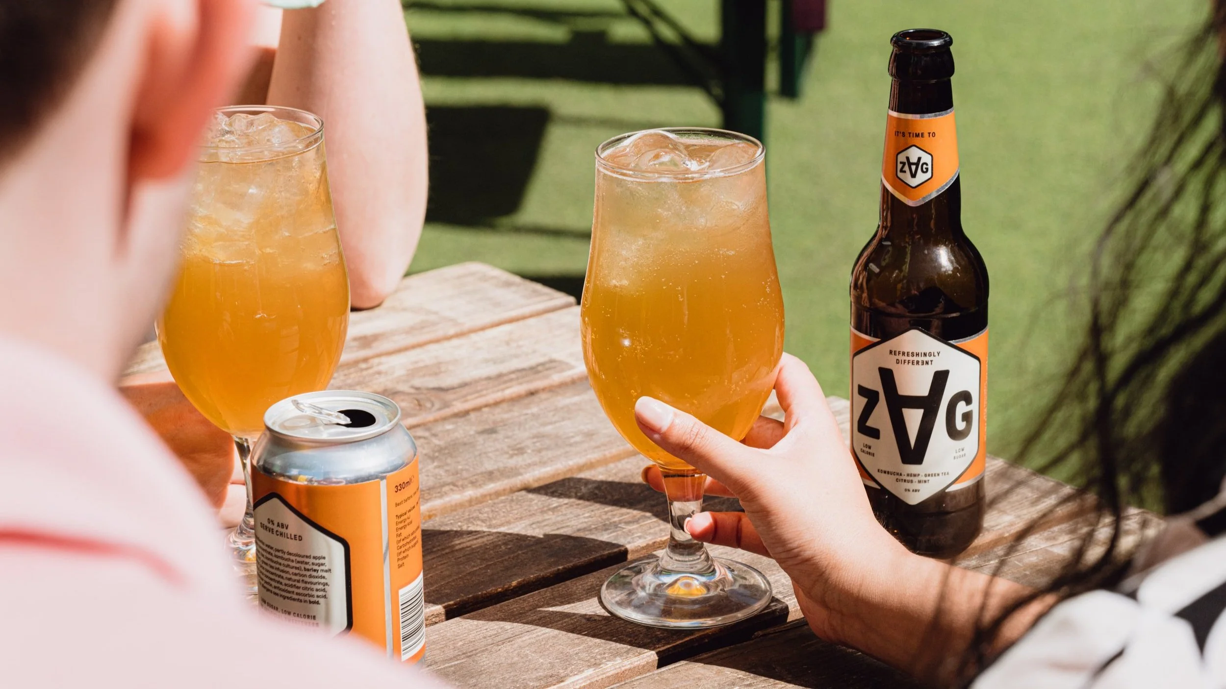 ZAG Drinks sports lifestyle campaign Southbank photography